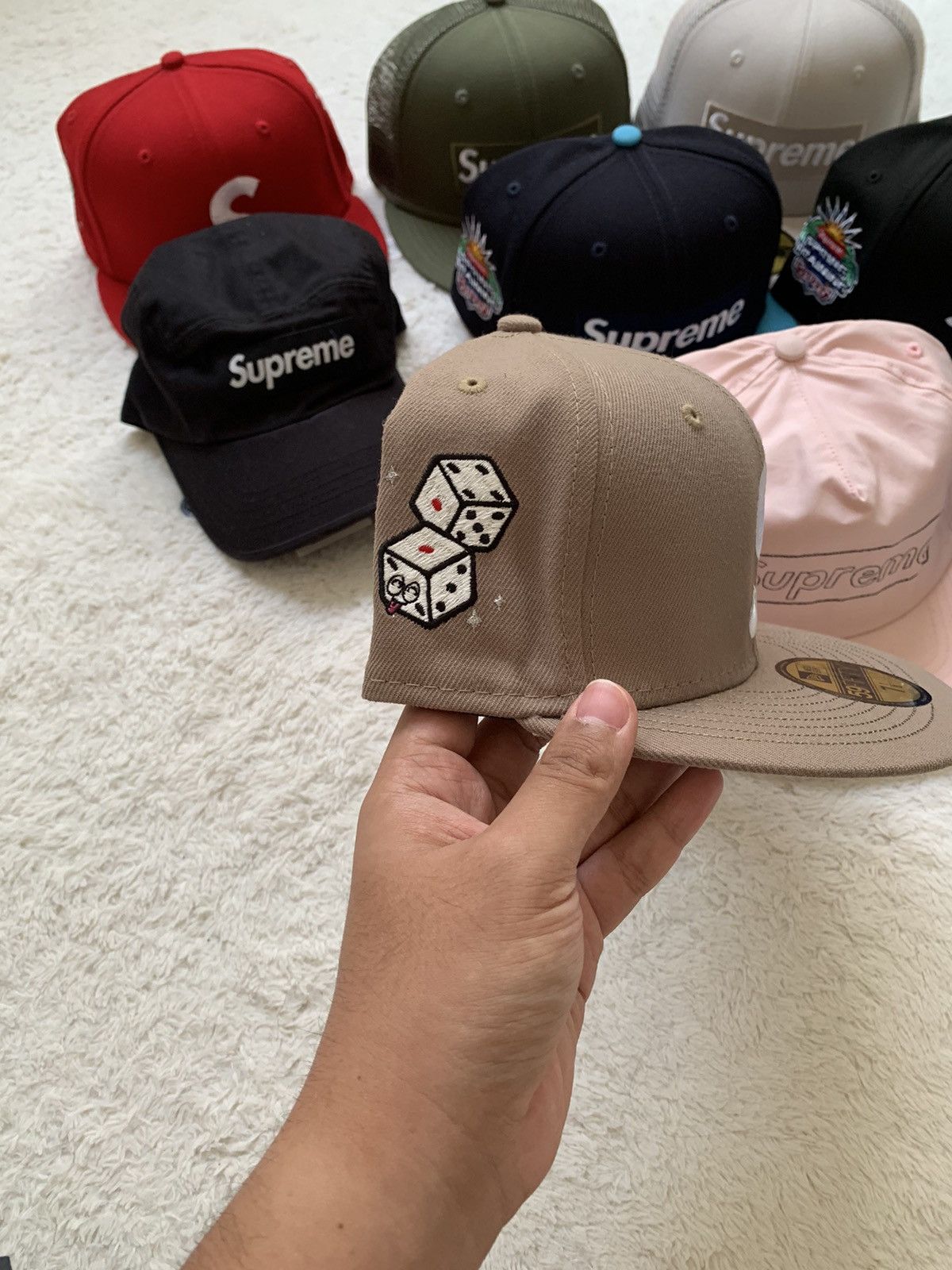 New Era × Supreme Supreme X New Era Characters S Logo SS22 Size 36 - 3 Thumbnail