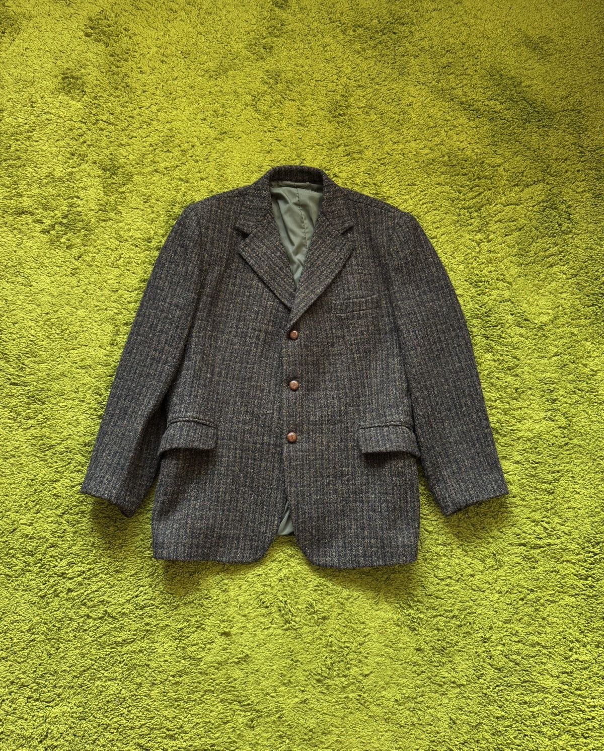 Harris Tweed Harris Tweed 1980s vintage wool blazer Size 50R - 1 Thumbnail