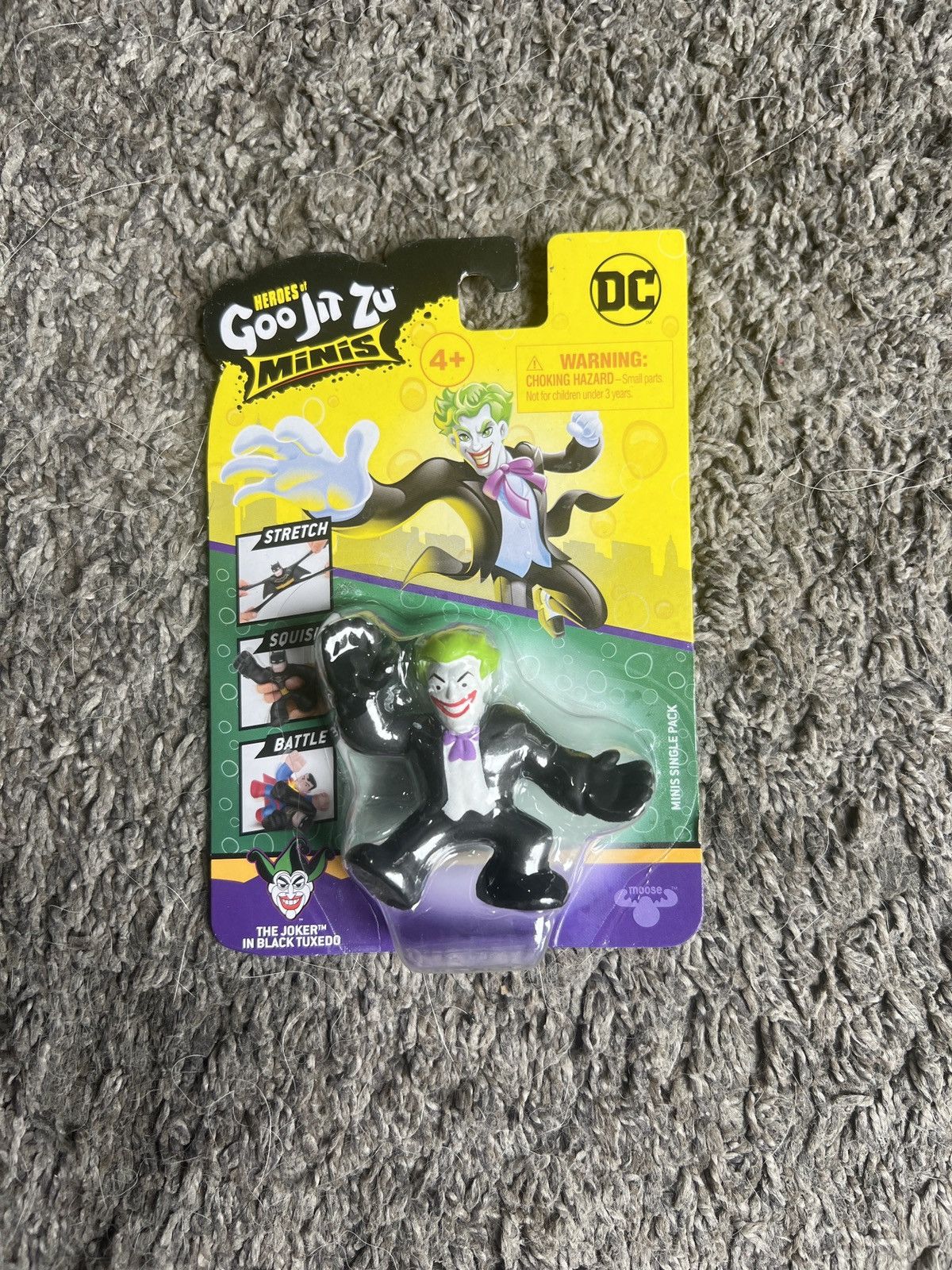 DC Comics DC Heroes Of Goo Jit Zu Minis The Joker In Black Tuxedo Size ONE SIZE - 1 Thumbnail