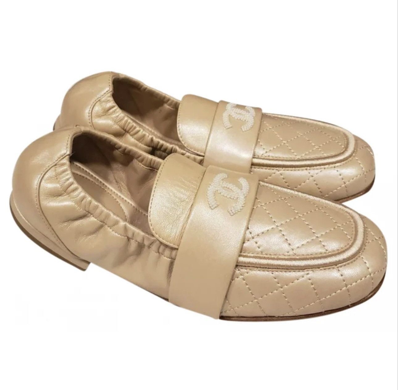 Chanel Chanel leather flats Size US 6 / IT 36 - 2 Thumbnail