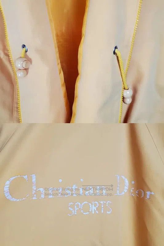 Dior Dior Sports Yellow Long Sleeve Cardigan . Size L / US 10 / IT 46 - 6 Thumbnail