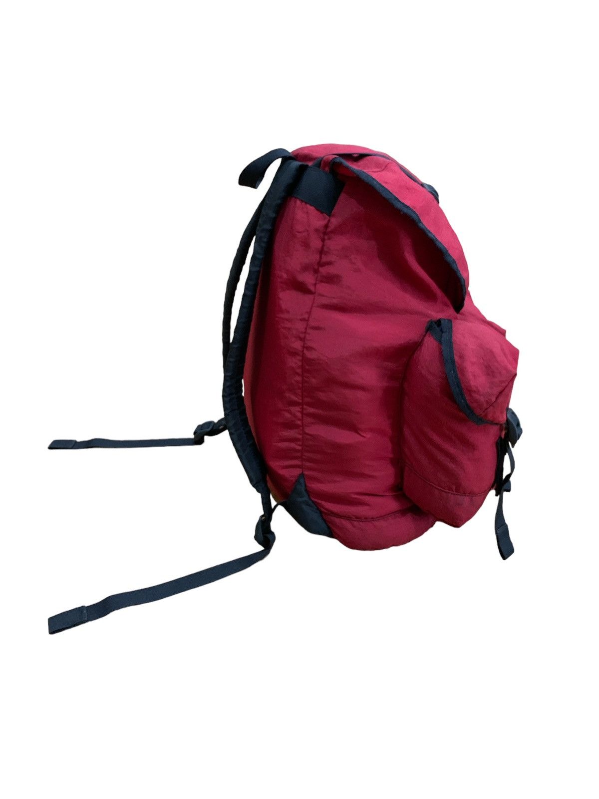 Nike VINTAGE 1990s NIKE BLACK NYLON PARACHUTE BUSHCRAFT BAGPACK Size ONE SIZE - 4 Thumbnail