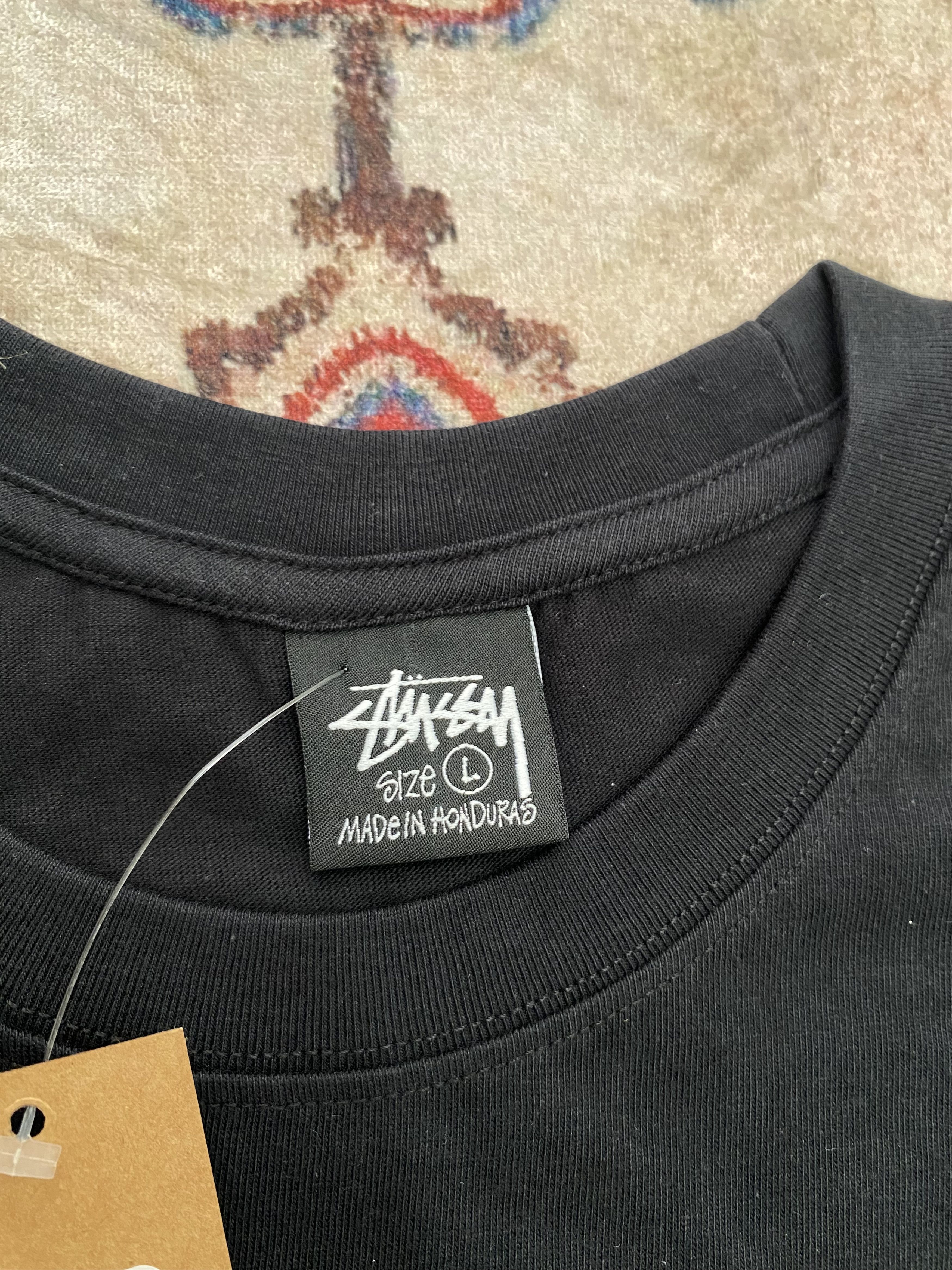 Stussy Stussy Scorpion Tee Black Size US L / EU 52-54 / 3 - 3 Thumbnail