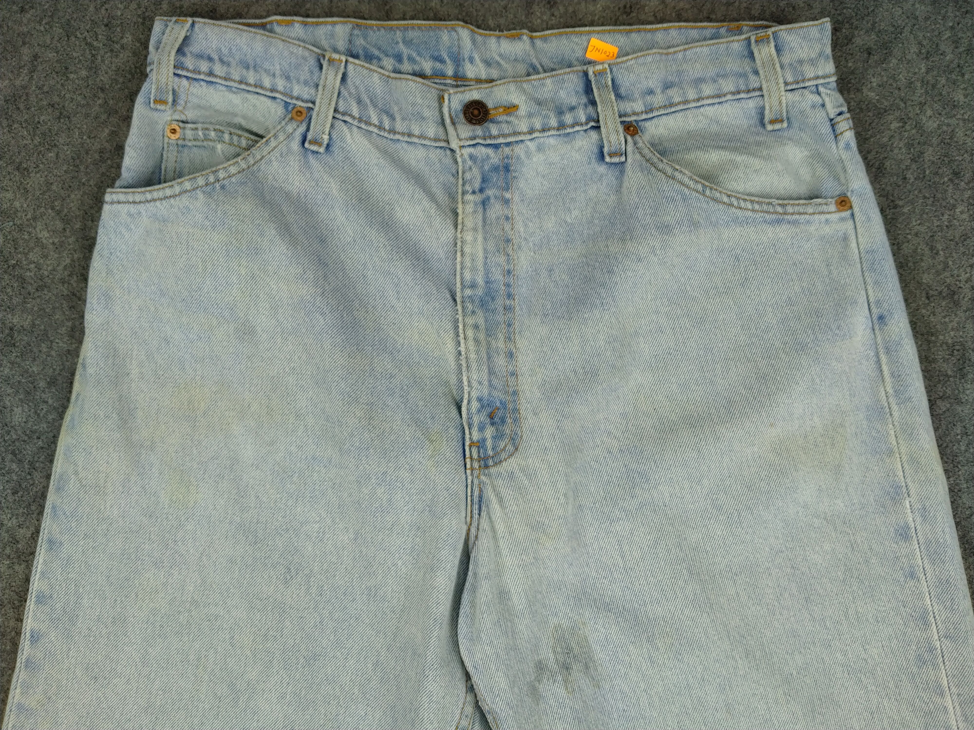Levi's Light Wash Vintage Levi's 550 Orange Tab Denim -JN1023 Size US 35 - 3 Thumbnail