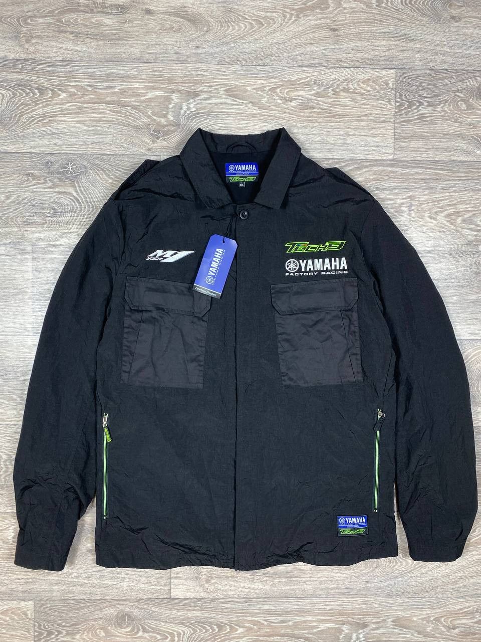Yamaha Tech3 ジャケット Lサイズ 新品 Monster Tech3 YAMAHA motoGP ジャケット L | OSP-motorsports