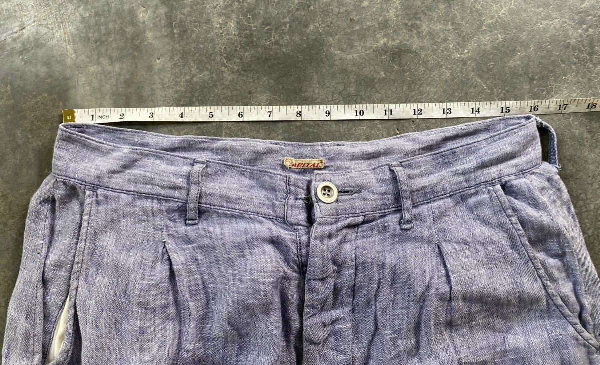 Kapital × Kapital Kountry Vtg Kapital 3/4 linen military pants Size US 32 / EU 48 - 18 Thumbnail