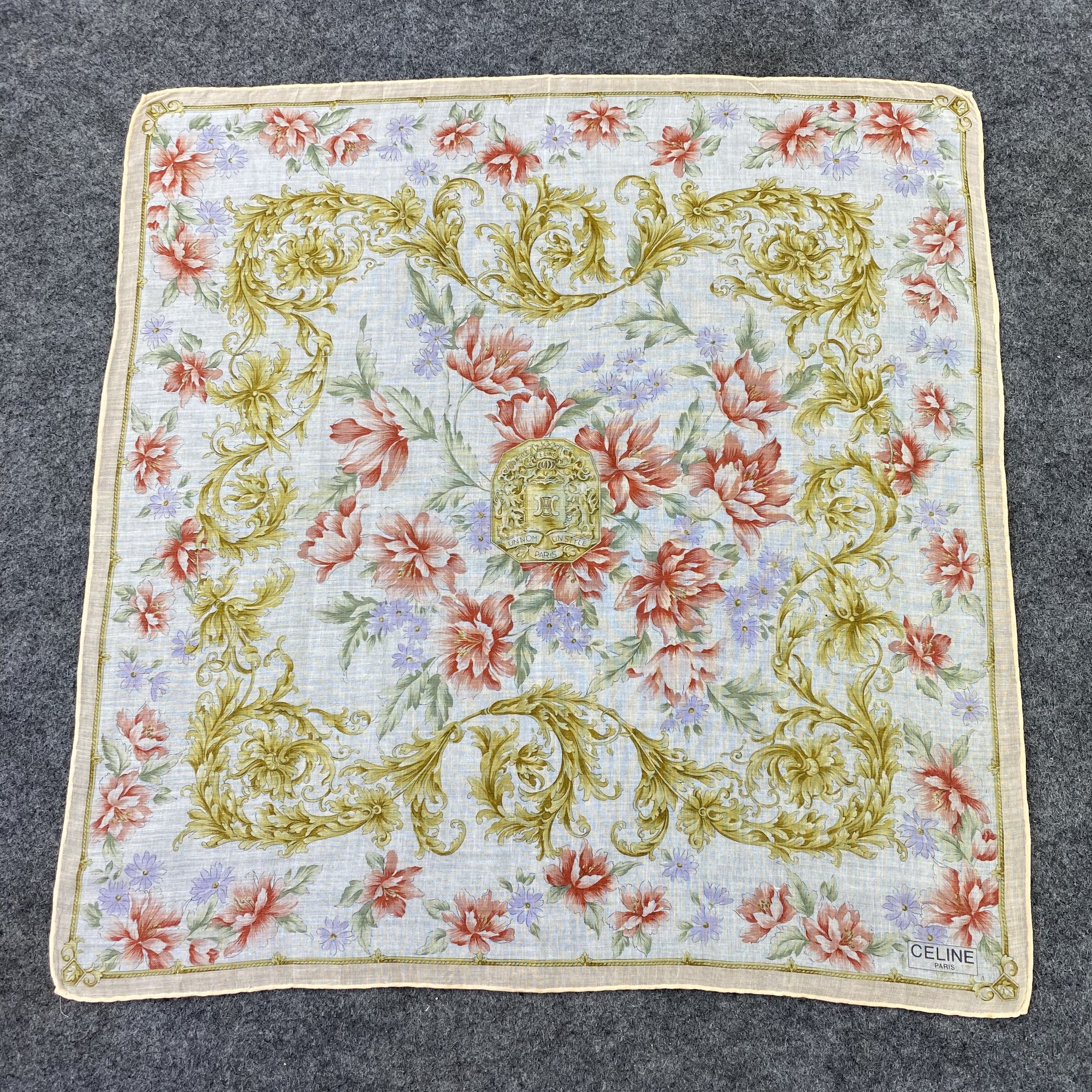 Celine Celine Handkerchief / Bandana / Neckerchief-B598 Size ONE SIZE - 3 Thumbnail