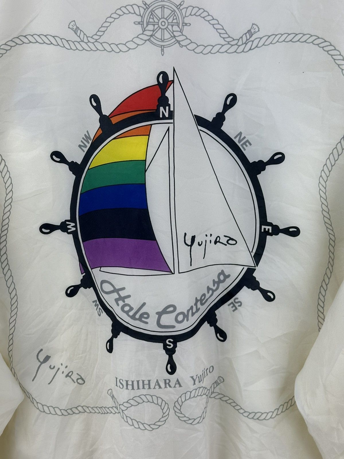 Japanese Brand Yujiro Ishihara Reversible Windbreaker Jacket Size US L / EU 52-54 / 3 - 13 Thumbnail