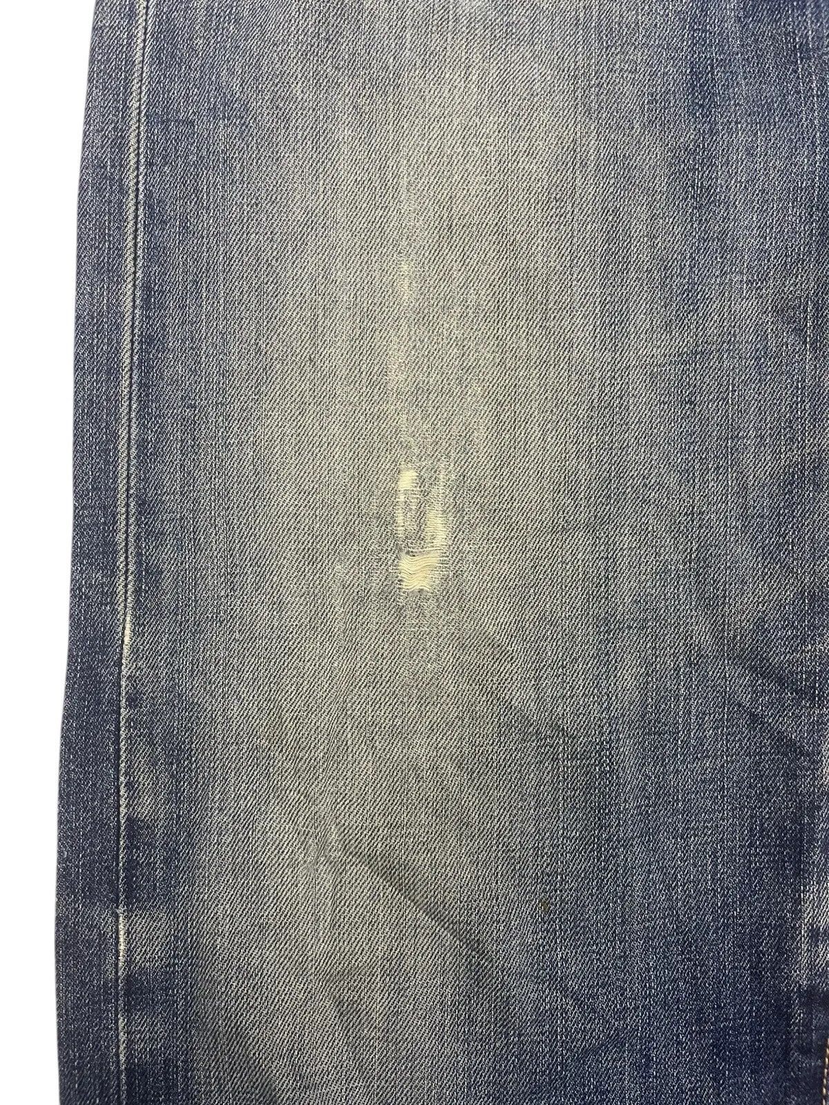 Edwin Vintage Edwin 505X Selvedge Jeans - Distressed Size US 33 - 2 Thumbnail