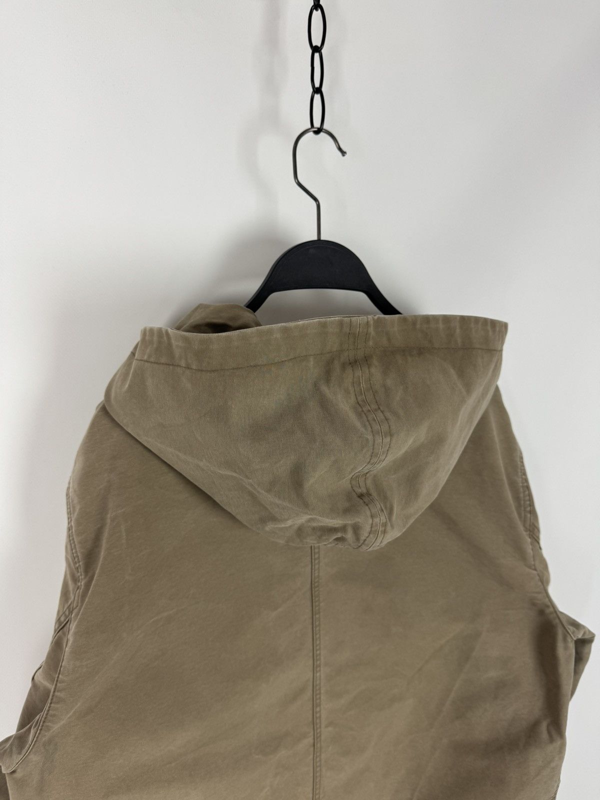 Allsaints AllSaints Bedard Washed Cotton Midi Jacket Size US M / EU 48-50 / 2 - 14 Thumbnail