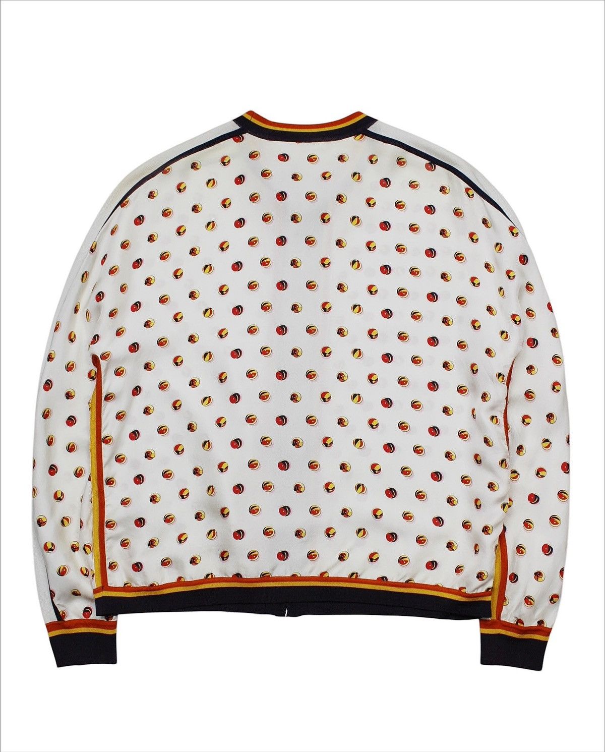 Hermes 1990S HERMÈS PARIS PRINTED SILK BOMBER JACKET Size XS / US 0-2 / IT 36-38 - 3 Thumbnail