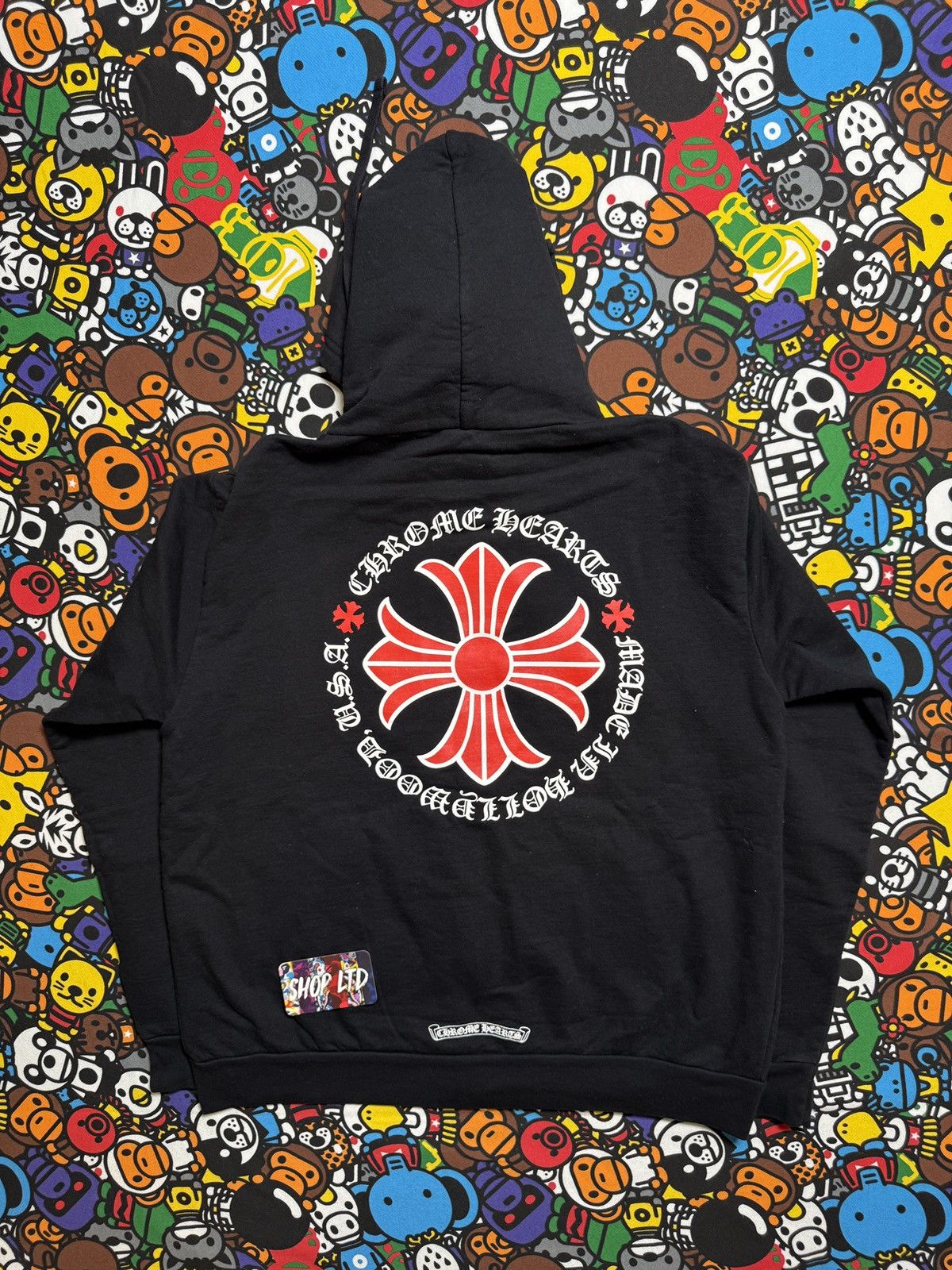 Chrome Hearts Chrome Hearts Red Cross Logo Zip Up Hoodie Size US S / EU 44-46 / 1 - 13 Thumbnail