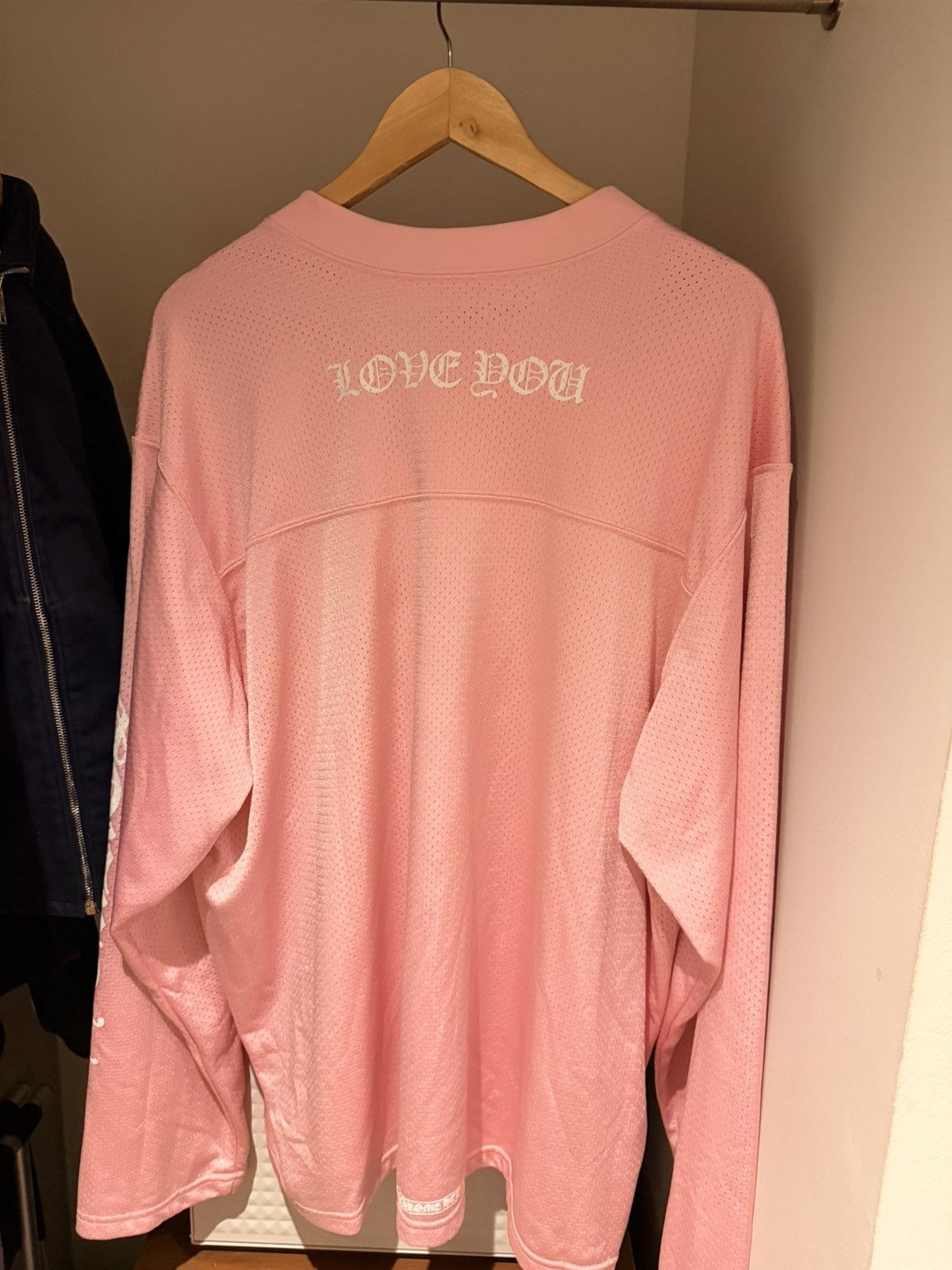 Chrome Hearts Chrome Heart Pink Jersey Size ONE SIZE - 5 Thumbnail
