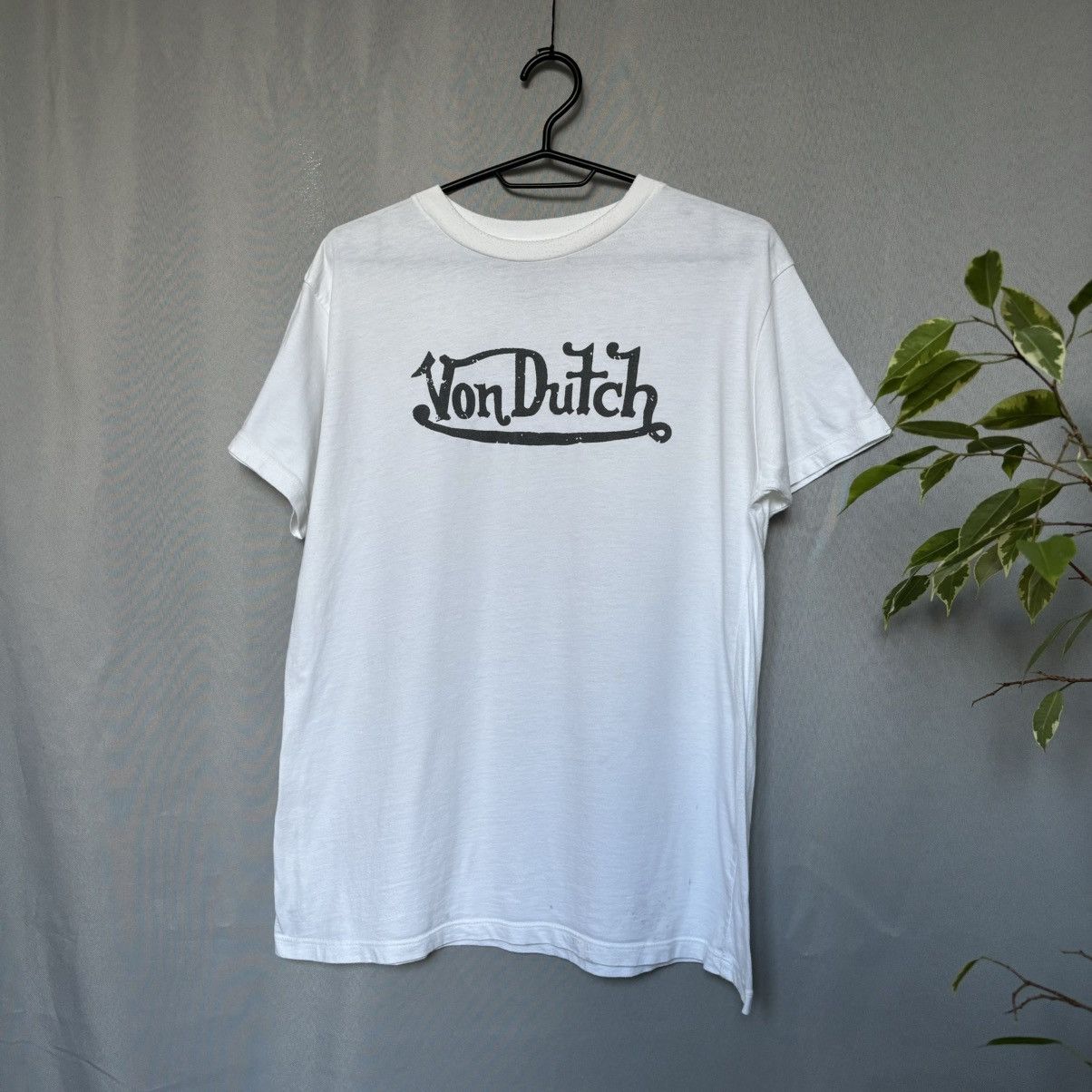 Von Dutch Von Dutch big logo t-shirt white large used USA vintage rare Size US L / EU 52-54 / 3 - 1 Thumbnail