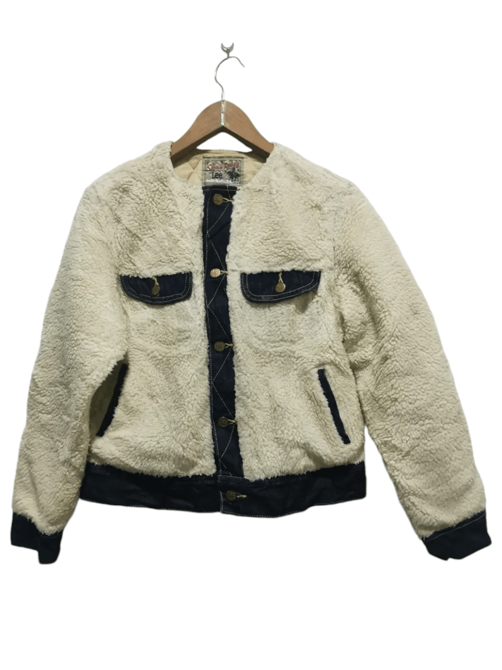 Lee × Vintage Vintage Lee Storm Rider Fleece Sherpa Jacket Size M / US 6-8 / IT 42-44 - 1 Thumbnail