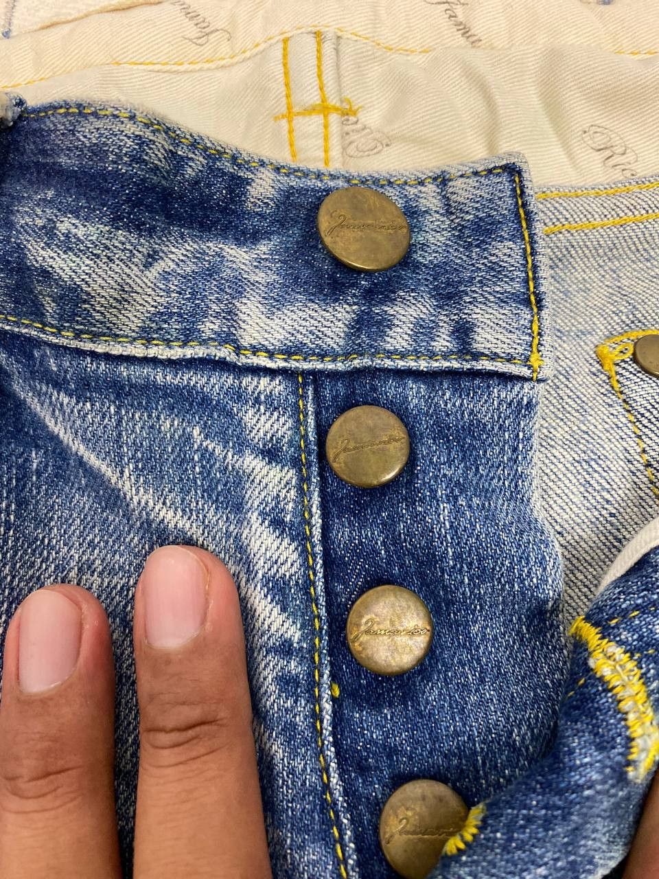 Japanese Brand jama rico japanese brand skinny denim Size 33" - 5 Thumbnail