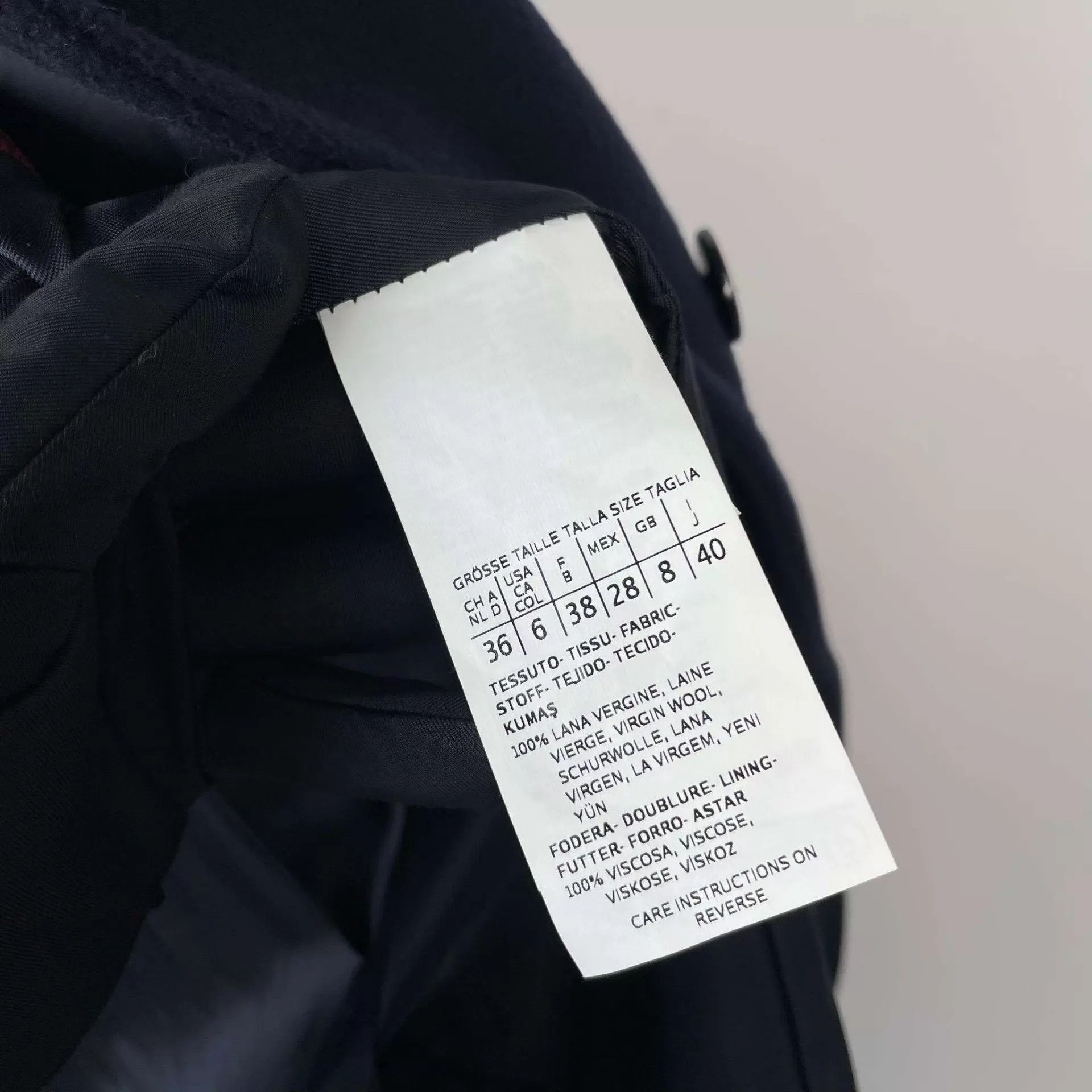 Max Mara Max Mara mid-length cashmere coat navy Size M / US 6-8 / IT 42-44 - 5 Thumbnail