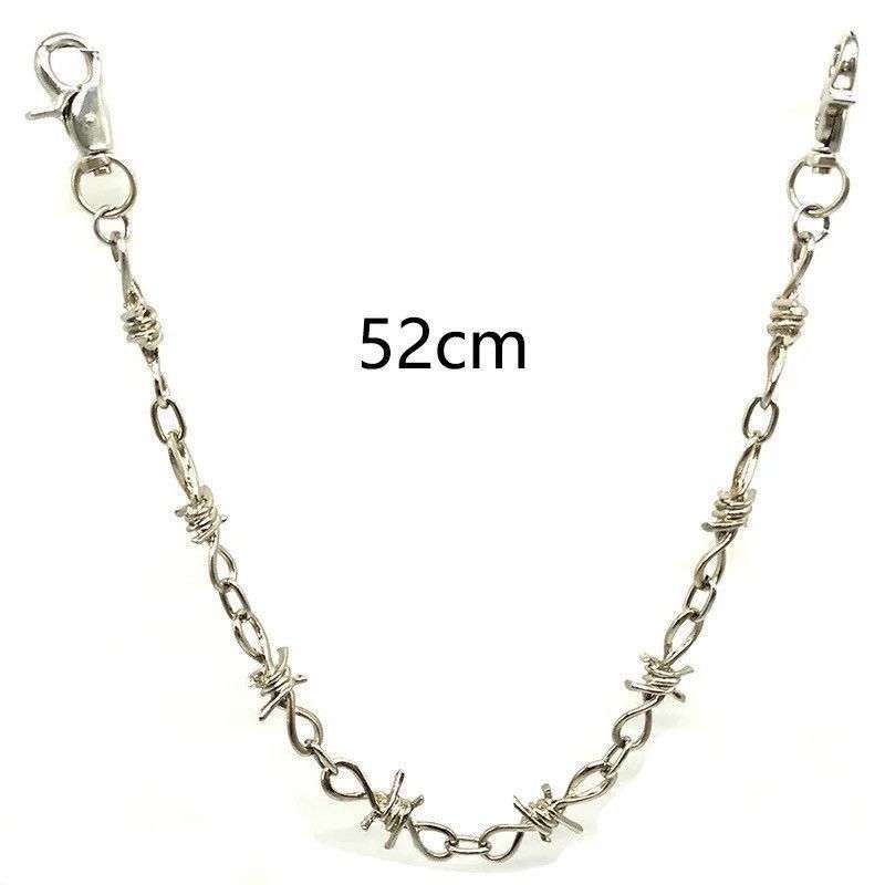 Jewelry Barb Wire Wallet Chain Size ONE SIZE - 2 Thumbnail