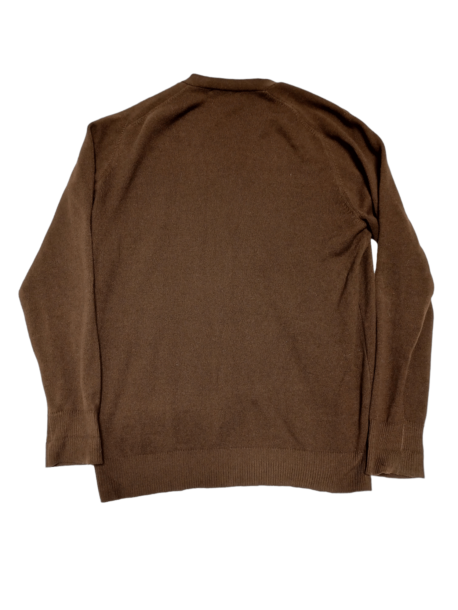 Benetton 100% LAMBSWOOL VINTAGE MADE IN ITALY BENETTON CARDIGAN Size US L / EU 52-54 / 3 - 2 Thumbnail