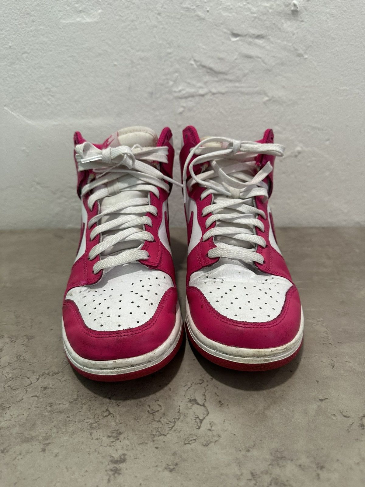 Nike Nike Dunk High PINK Size US 7 / IT 37 - 4 Thumbnail