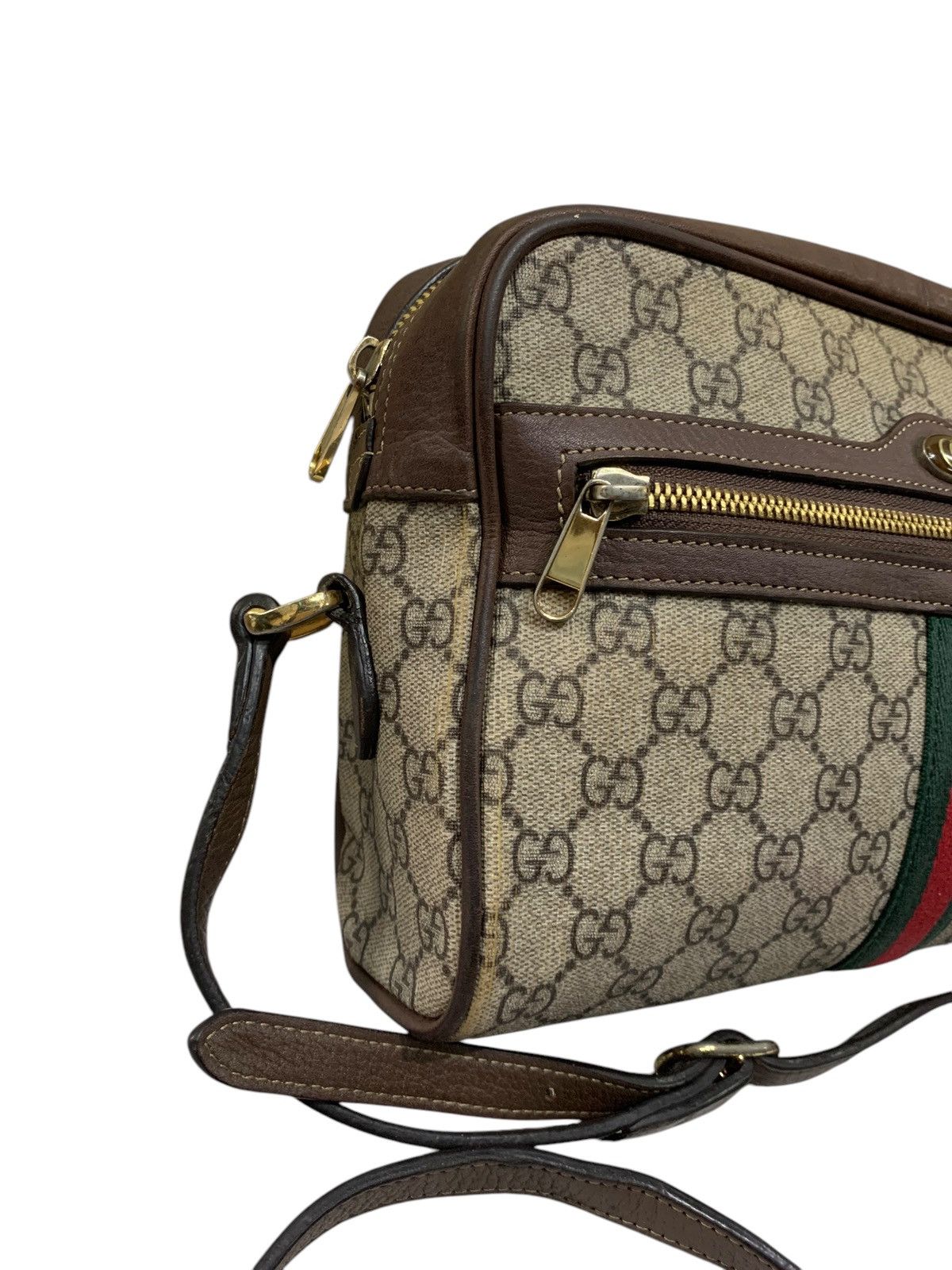 Gucci 🔥VTG GUCCI GG MONOGRAM OPHIDIA SLING BAG Size ONE SIZE - 2 Thumbnail