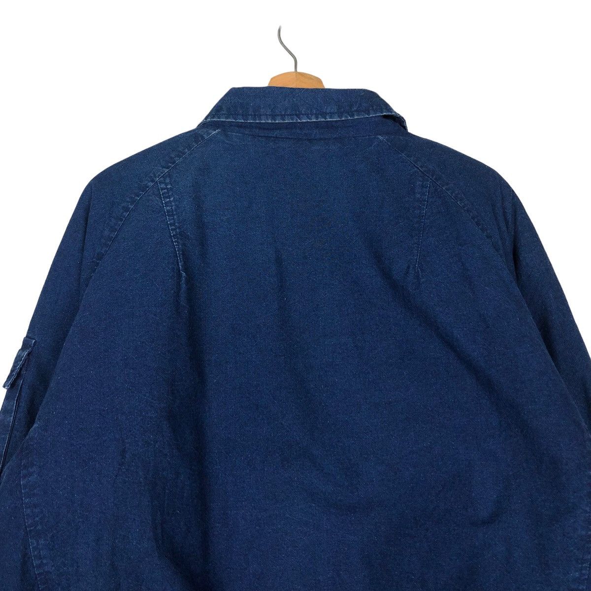 Issey Miyake 🔥Vintage Bomber Denim Jacket North Bound Japan Made Size US M / EU 48-50 / 2 - 9 Thumbnail