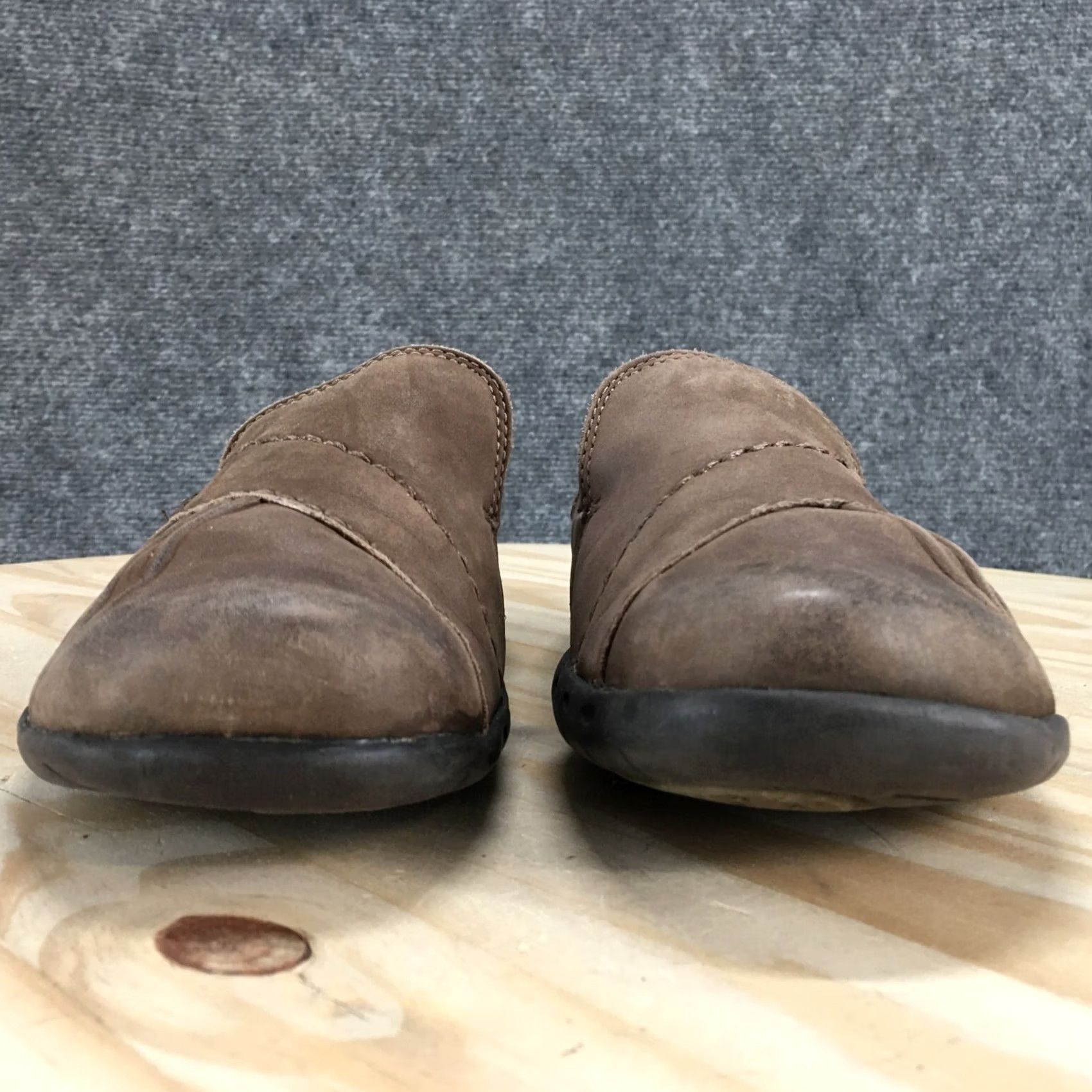 Rockport Rockport Cobb Hill Loafer Womens 6.5M Brown Penfield Paulette Nubuck CG8932 Casual Shoes Ladies Brown Footwear Size US 7 / IT 37 - 7 Thumbnail