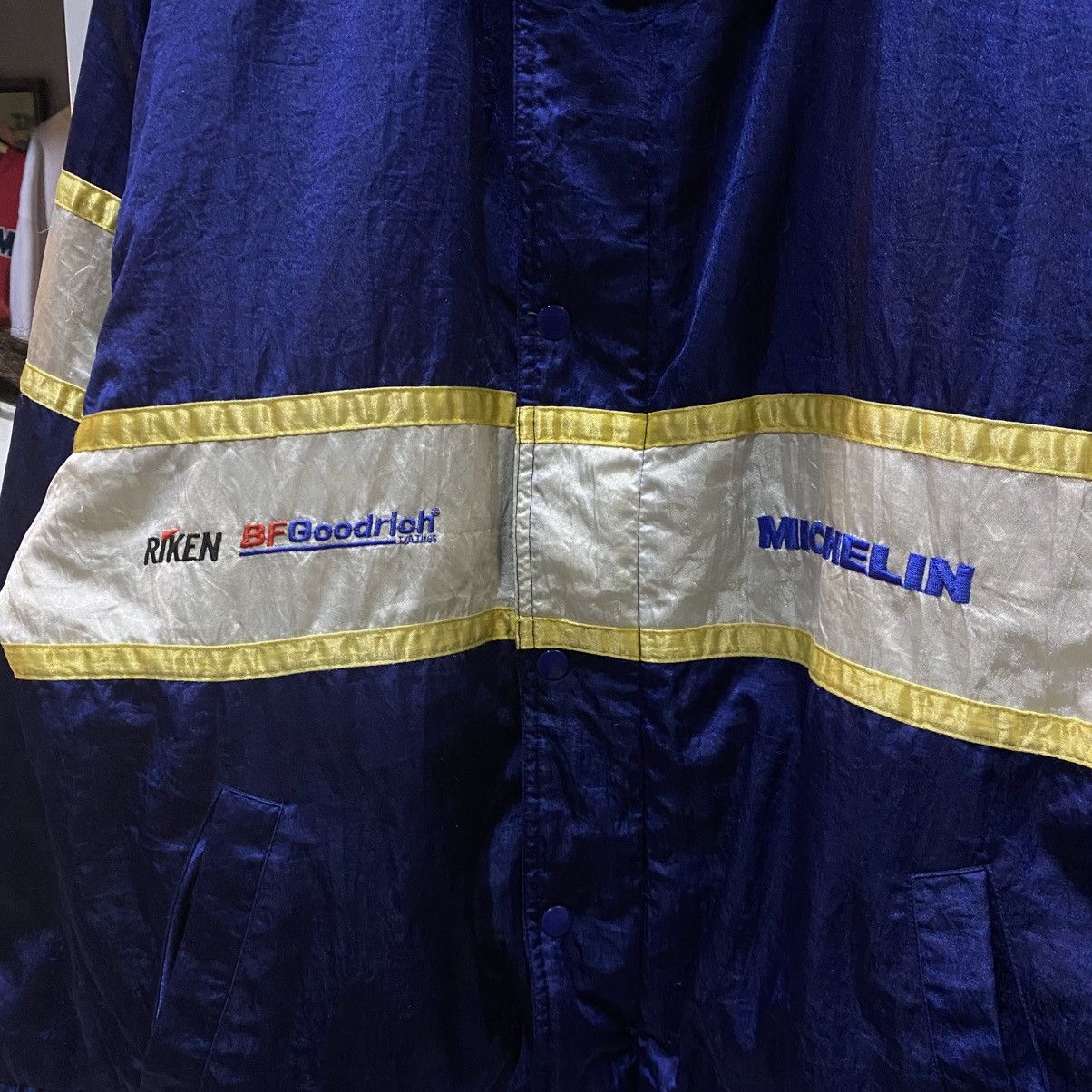 Sports Specialties vintage Michelin racing jacket iconic Bibendum mascot Size US XL / EU 56 / 4 - 9 Thumbnail