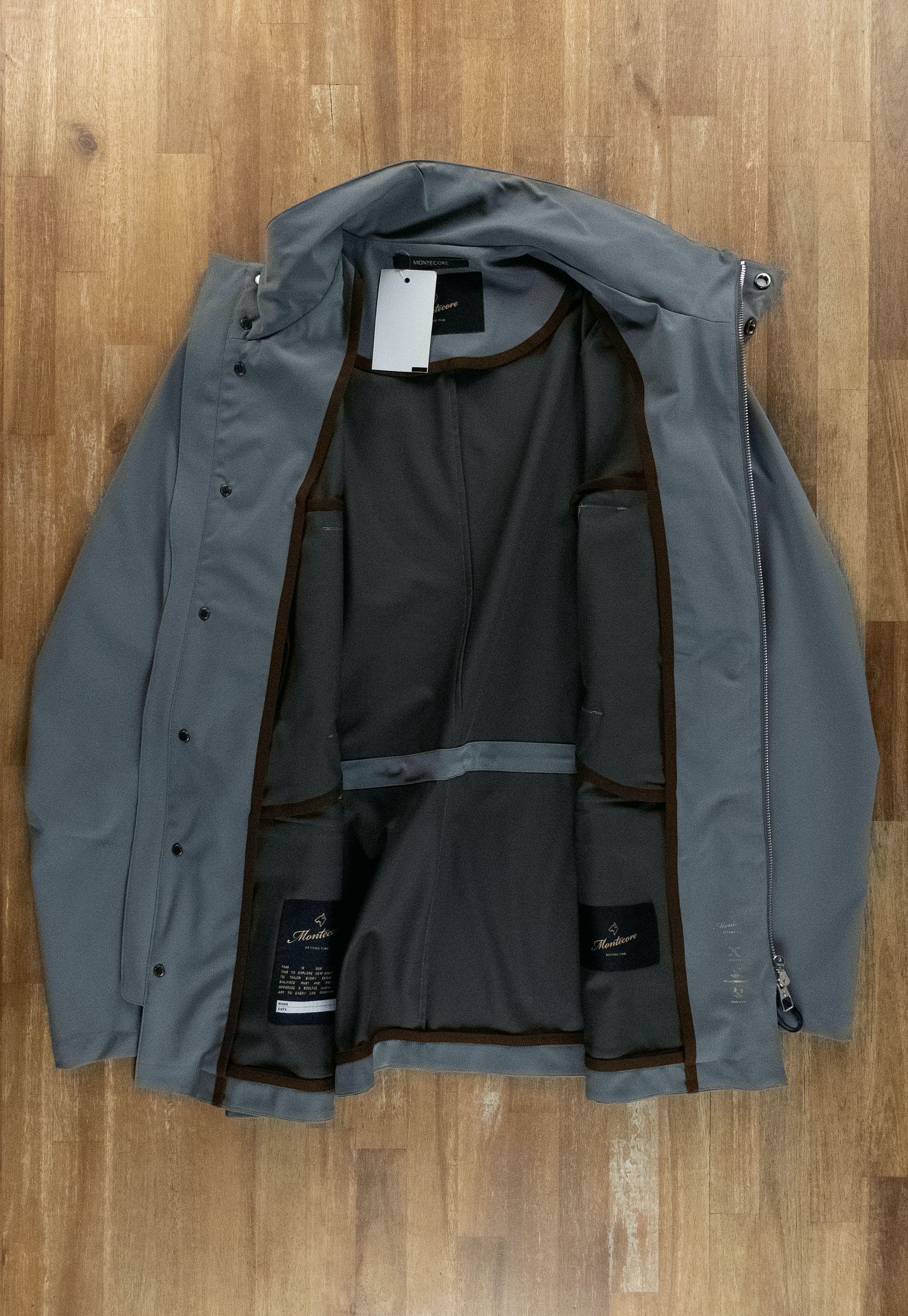 Montecore MONTECORE Italy green nylon coat jacket Size Large Size US L / EU 52-54 / 3 - 7 Thumbnail