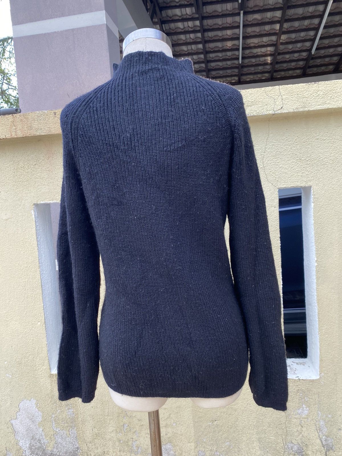 Margaret Howell black wool sweater Size M / US 6-8 / IT 42-44 - 4 Thumbnail