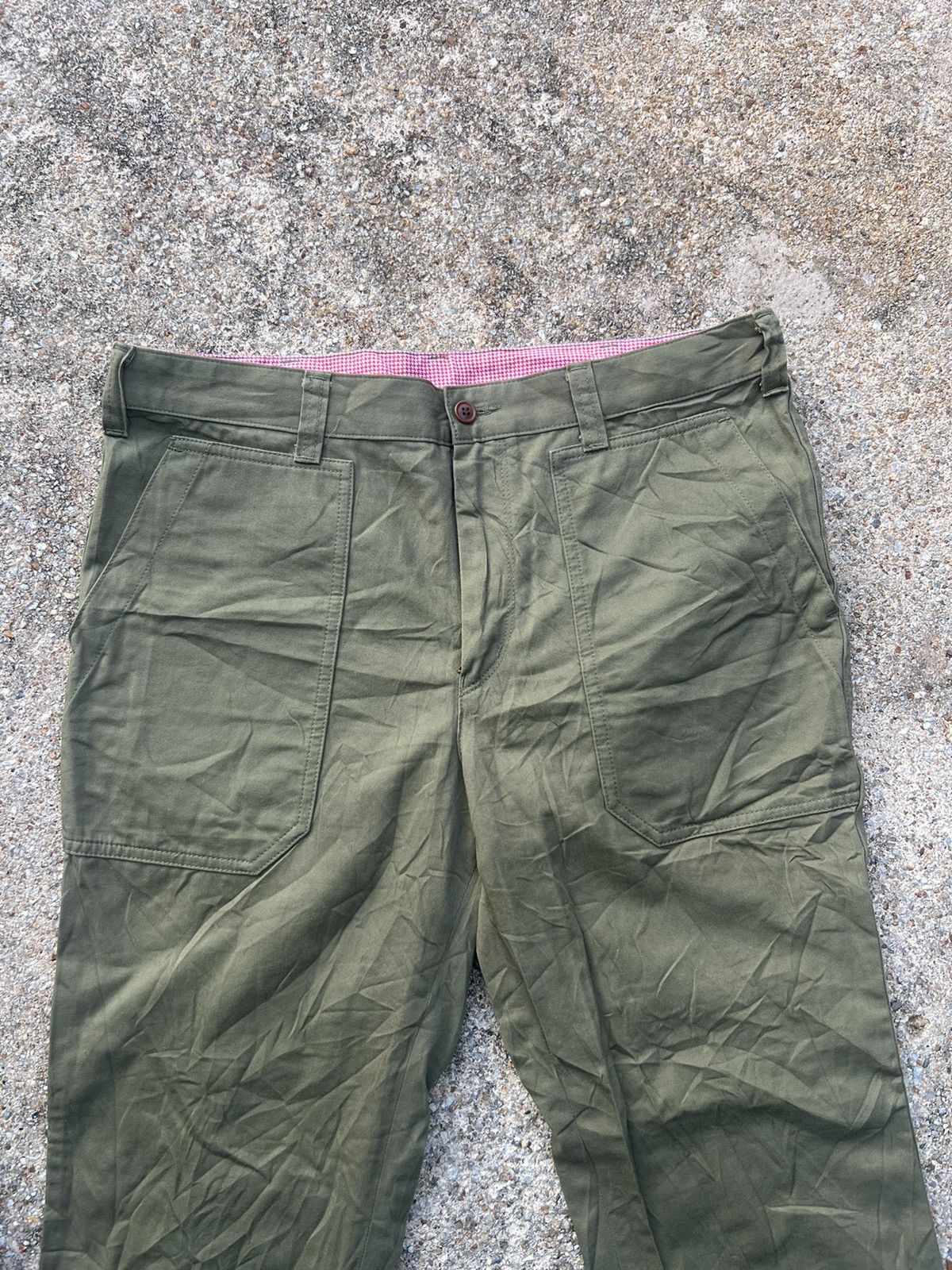 Comme des Garcons × Comme des Garcons Homme Plus × Japanese Brand Comme Des Garcons Army Design Pants Size US 34 / EU 50 - 3 Thumbnail