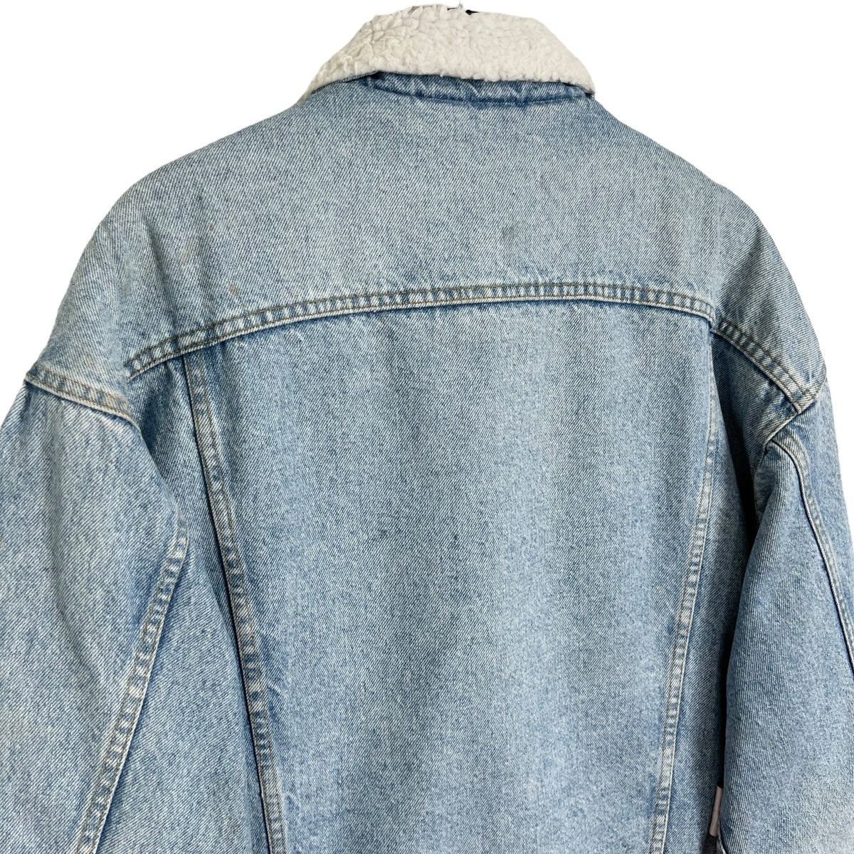 Levi's × Levi's Vintage Clothing × Vintage Vintage Levis Snap Button Sherpa Trucker Jacket Size US XL / EU 56 / 4 - 13 Thumbnail