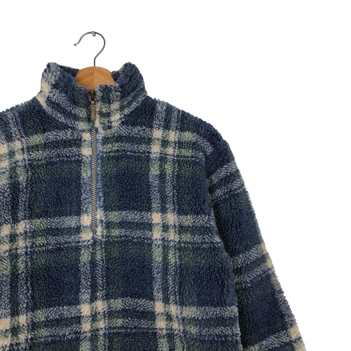 Japanese Brand 📌VINTAGE DIP PILE SHERPA FLEECE JACKET LL BEAN FOR KIDS Size US M / EU 48-50 / 2 - 7 Thumbnail