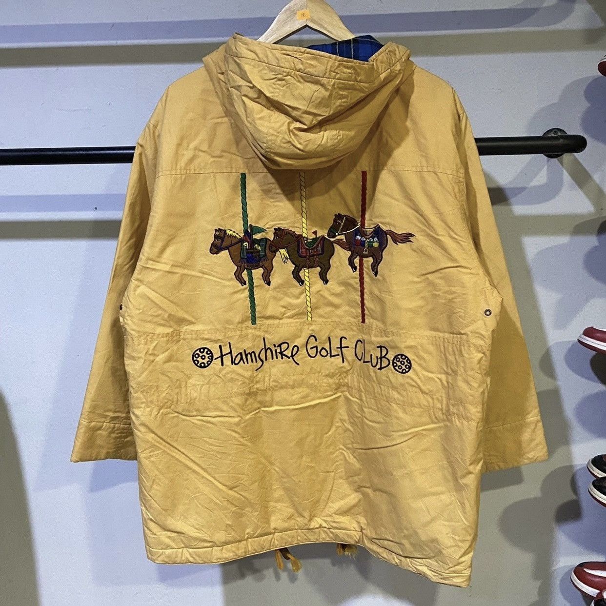 Japanese Brand × Jean Charles De Castelbajac × Vintage Vintage Jean Charles de Castelbajac Hamshire Golf Club Parka Size US M / EU 48-50 / 2 - 1 Thumbnail