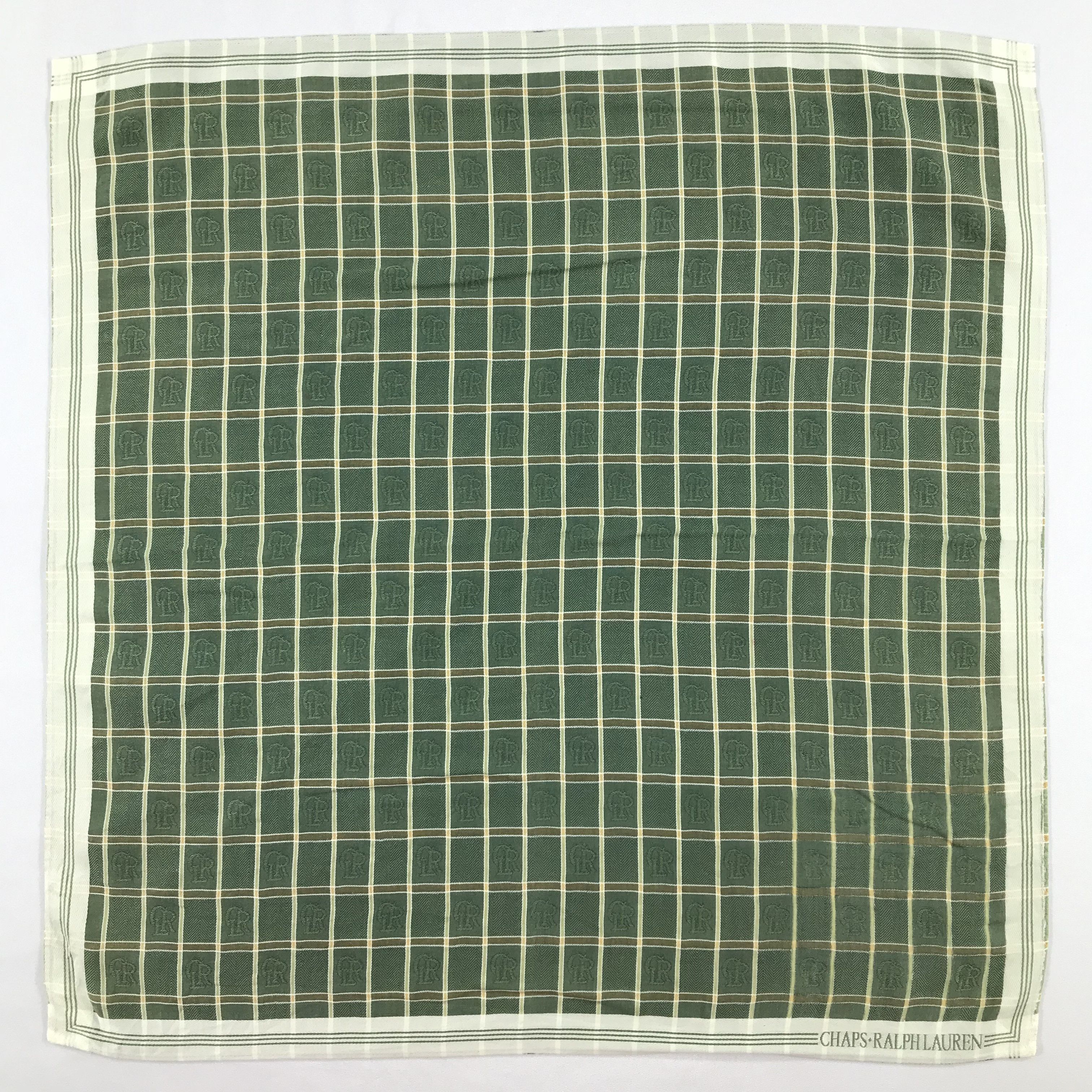 Chaps Ralph Lauren × Vintage Chaps Ralph Lauren Bandana / Handkerchief/Neckerchief -S2005 Size ONE SIZE - 1 Thumbnail