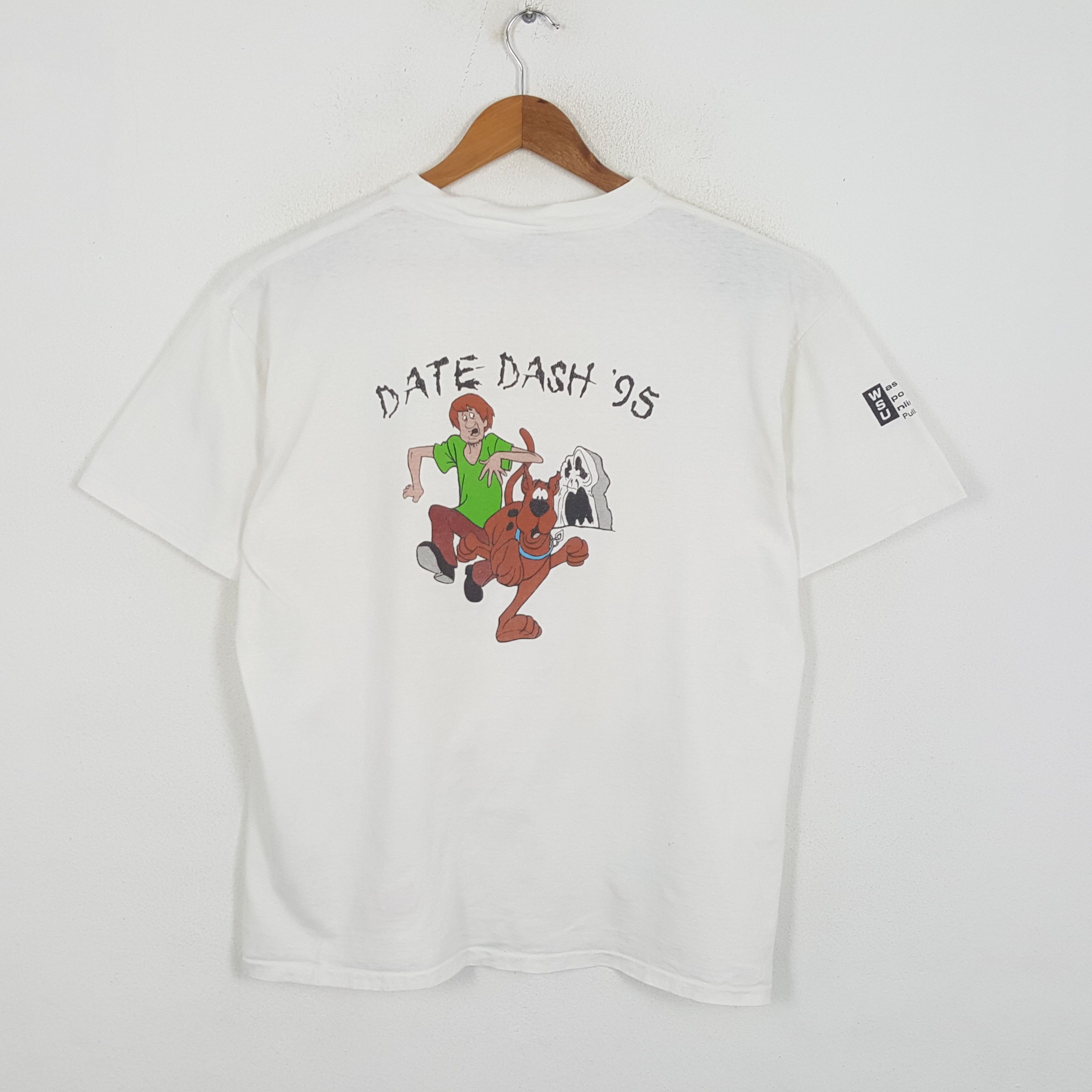 Vintage 90's Scooby-Doo American Horror Movie DATE DASH Tees