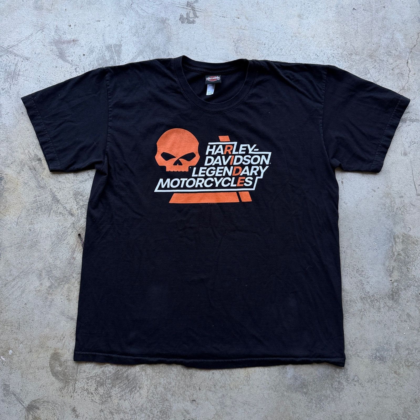Harley Davidson Harley Davidson Riverside California Skull Motorcycle Tee Size US XXL / EU 58 / 5 - 1 Thumbnail