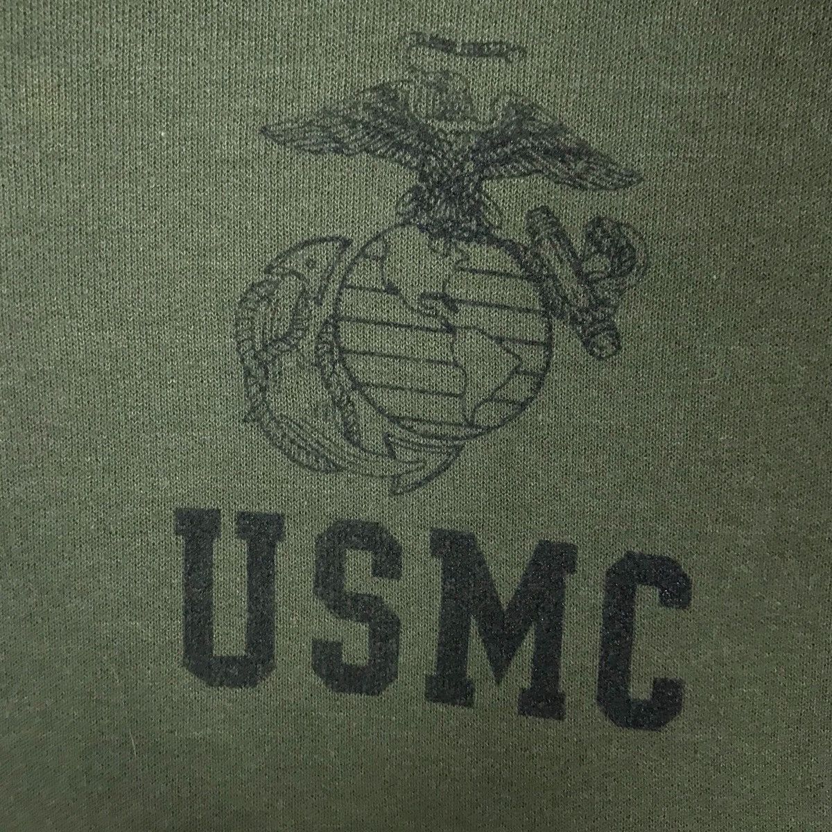 Other Vintage USMC Spell Out Pullover Jumper Sweatshirt Size US M / EU 48-50 / 2 - 3 Thumbnail