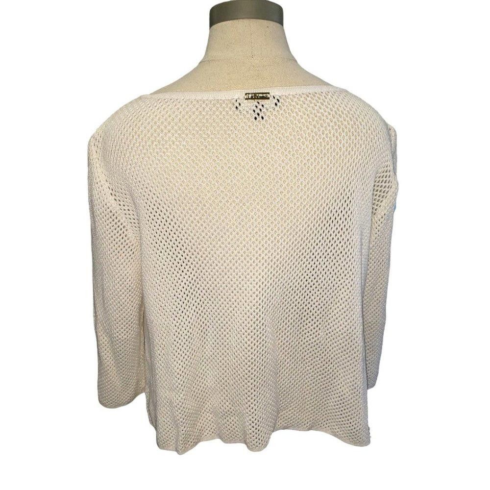 Designer CT802 St. John Sport Crew Neck 3/4 Sleeve Sweater S Size S / US 4 / IT 40 - 2 Thumbnail