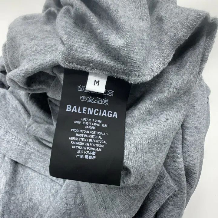 Balenciaga Balenciaga Balenciaga Gray Graphic Short Sleeve TShirt -25 Size US M / EU 48-50 / 2 - 4 Thumbnail