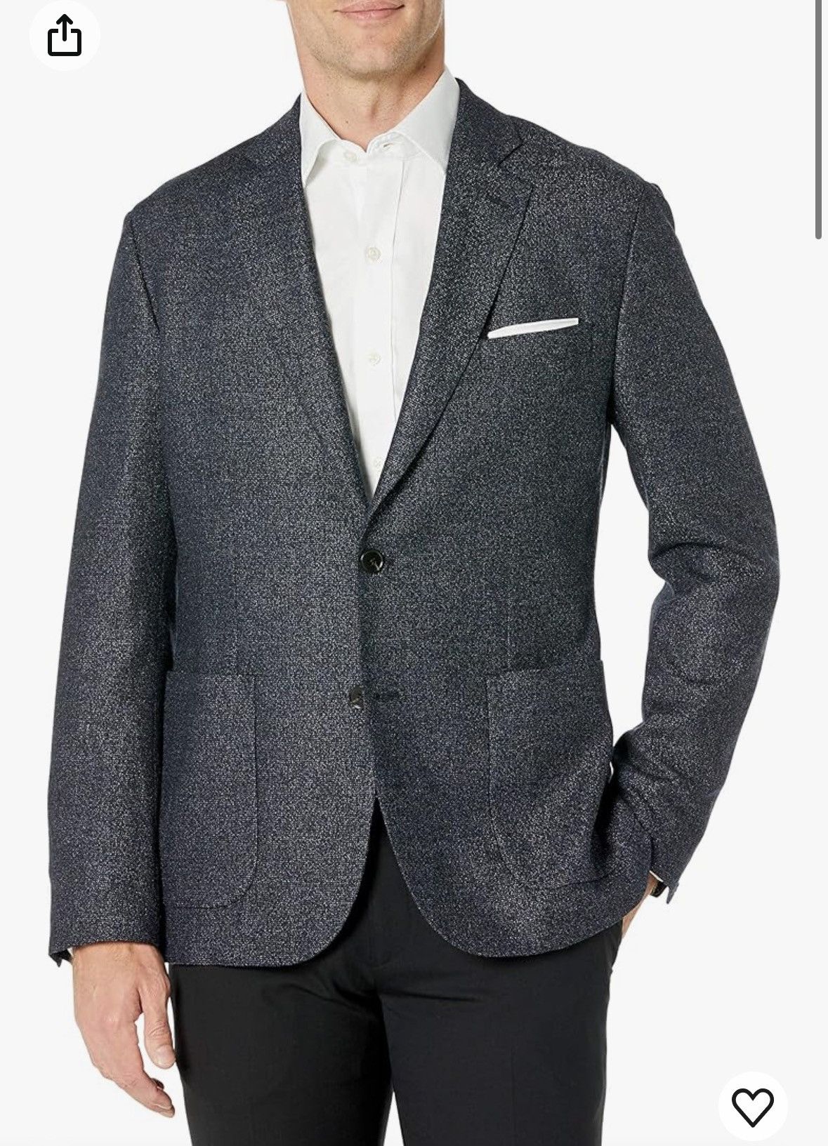 Designer × J.Lindeberg J.Lindeberg 50size blazer jacket Hopper PP unc 2 tone wool Size 50R - 15 Thumbnail