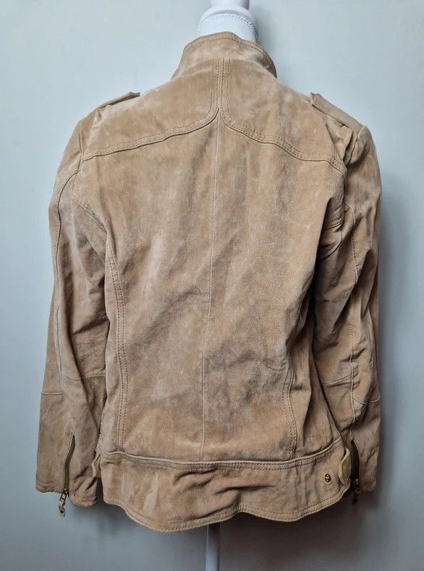 Japanese Brand Vintage suede biker jacket Avant garde archive Japan y2k Size XL / US 12-14 / IT 48-50 - 2 Thumbnail