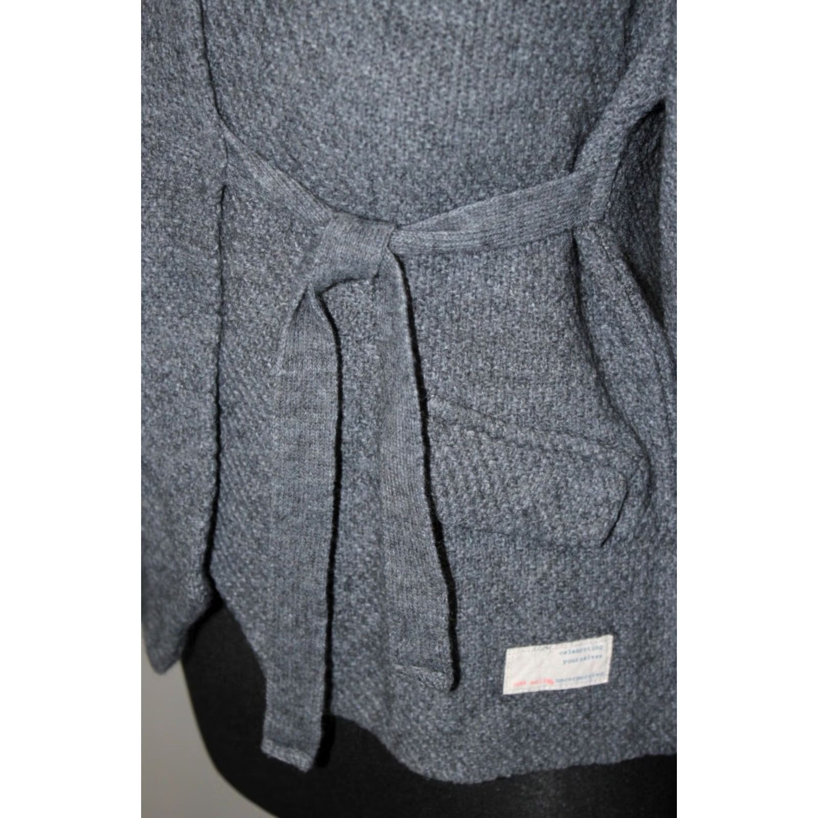 Vintage Odd Molly Cardigan Jumper Grey Cotton Wool Alpaca Size 2 M Womens Size XS / US 0-2 / IT 36-38 - 3 Thumbnail