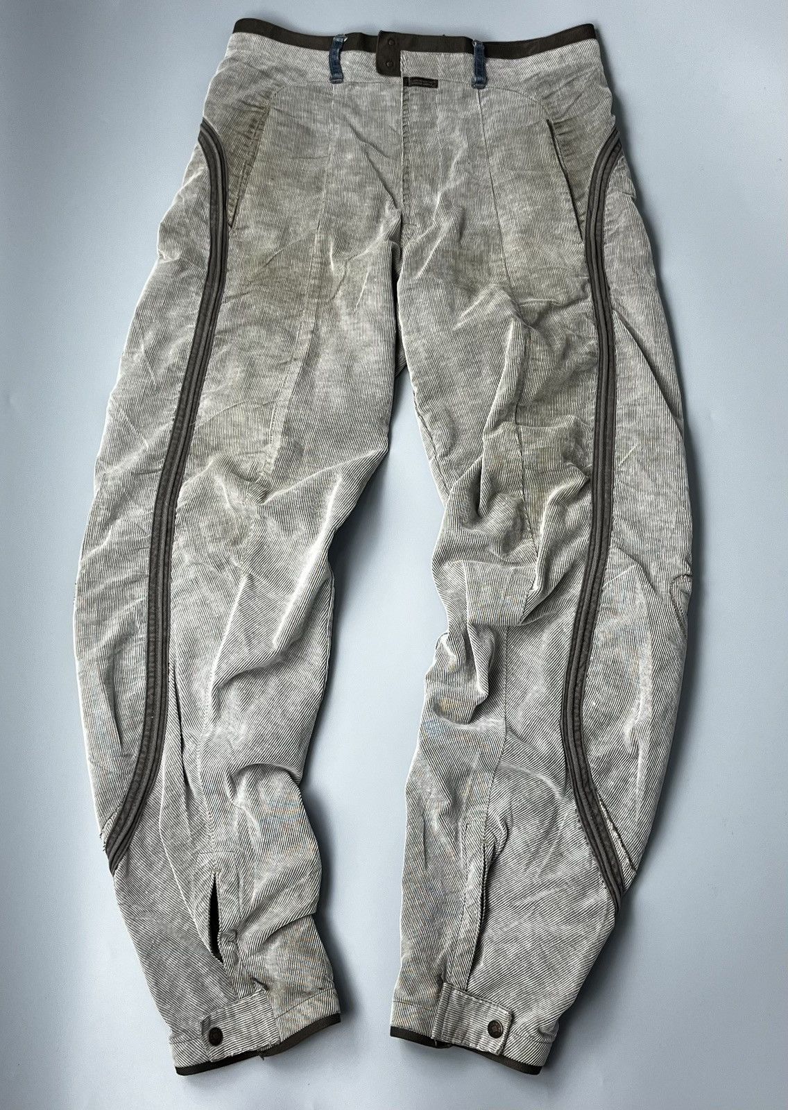 image of Archival Clothing x Marithe Francois Girbaud Le Jean De Marithe Francois Girbaud Cargo Velvet Pants