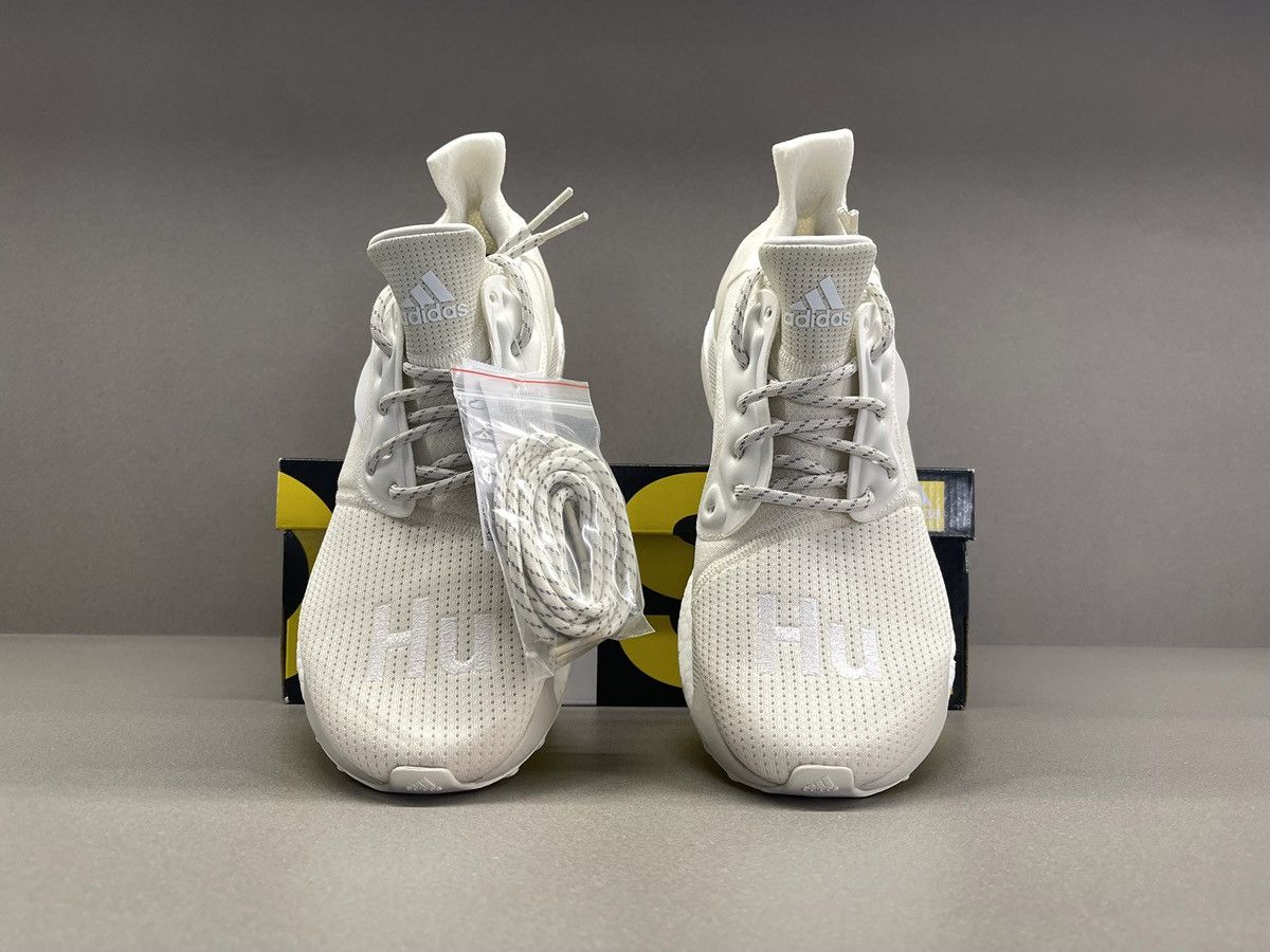 Adidas × Pharrell Adidas Solar Hu Pharrell Greyscale Pack Off White Size US 10 / EU 43 - 5 Thumbnail
