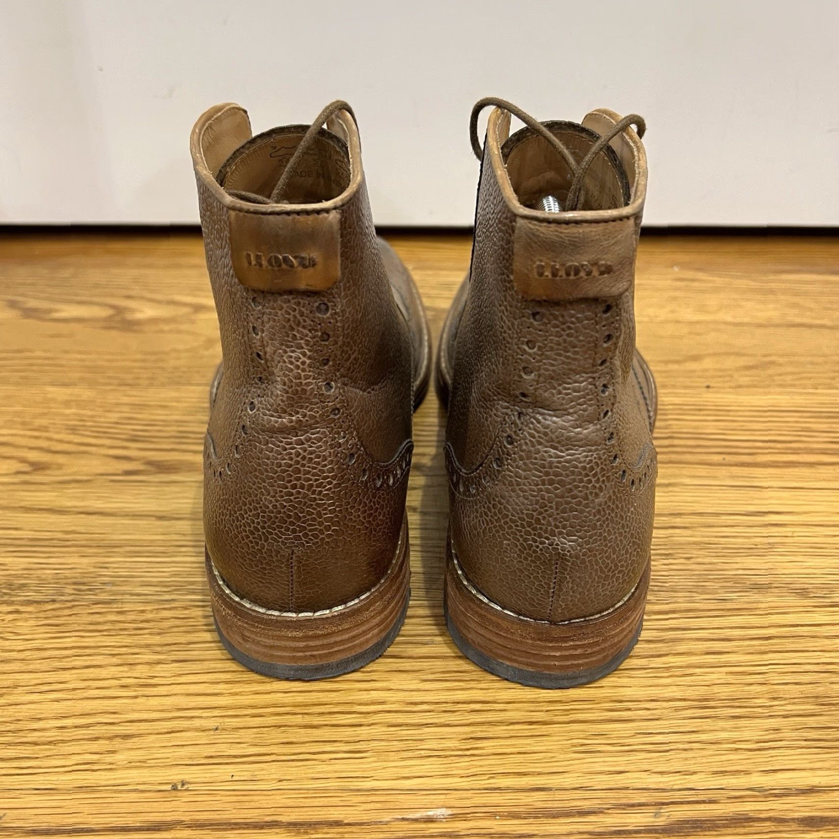LLOYD Lloyd Wingtip Boots Brown Size 8.5 Men Shoe Size US 8.5 / EU 41-42 - 6 Thumbnail