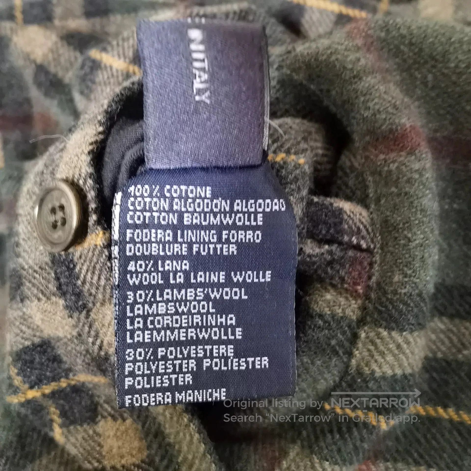 Paul & Shark PAUL&SHARK 90s Corduroy Field Jacket. Size US XL / EU 56 / 4 - 6 Thumbnail