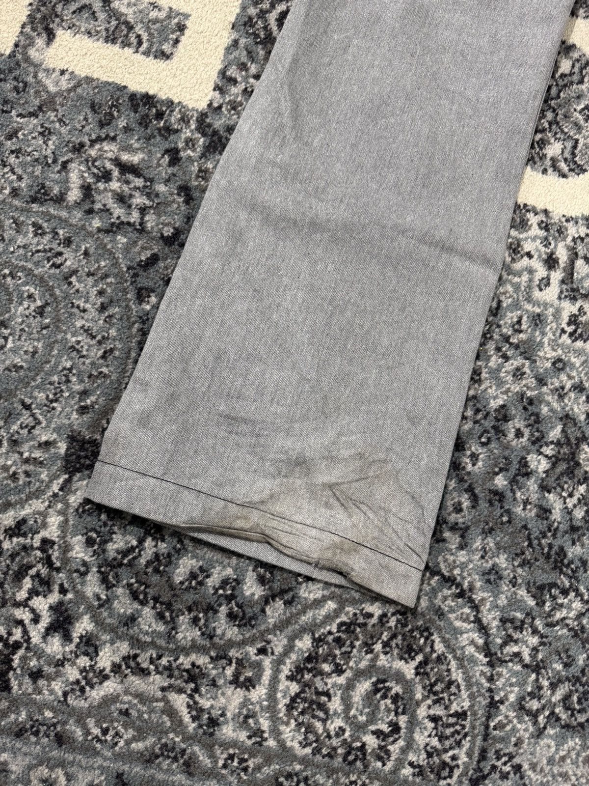 Rick Owens Drkshdw Rick Owens DRKSHDW Pad Cargos Grey Size US 29 - 4 Thumbnail