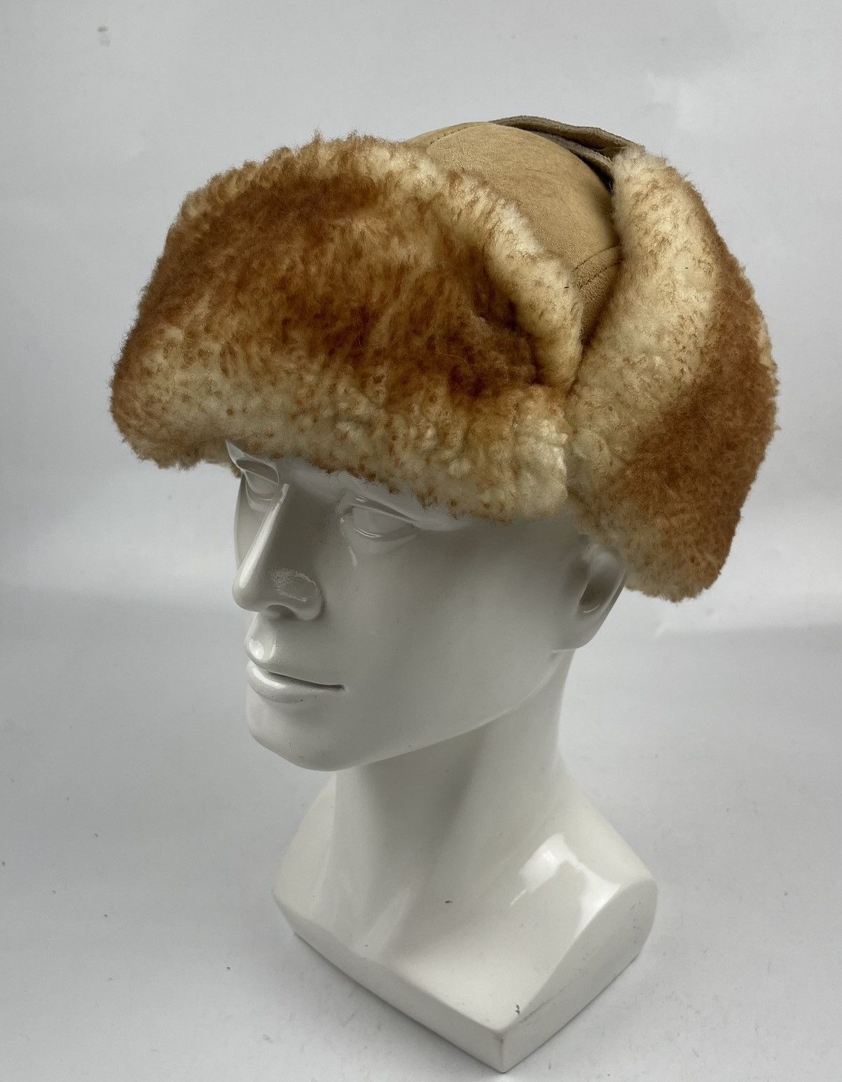 Other custom made leather winter hat tc31 Size ONE SIZE - 2 Thumbnail