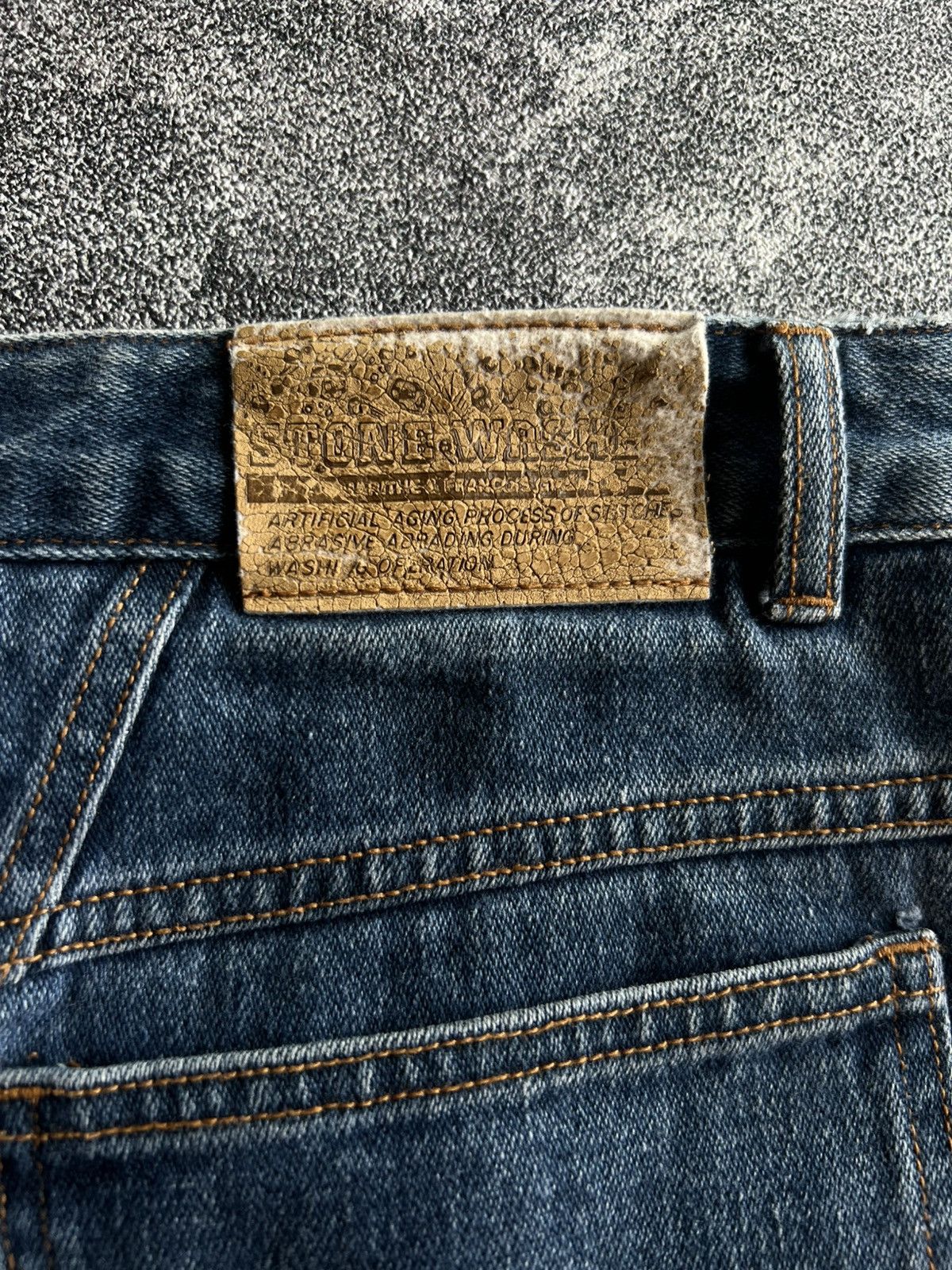 Marithe + Francois Girbaud Marithe Francois Girbaud Stone Washed Jeans Size US 30 / EU 46 - 13 Thumbnail